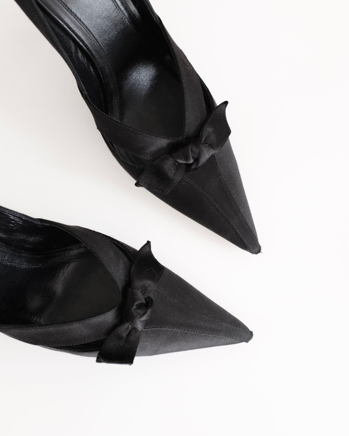 Celine by Phoebe Philo Satin Bow Heels (41)