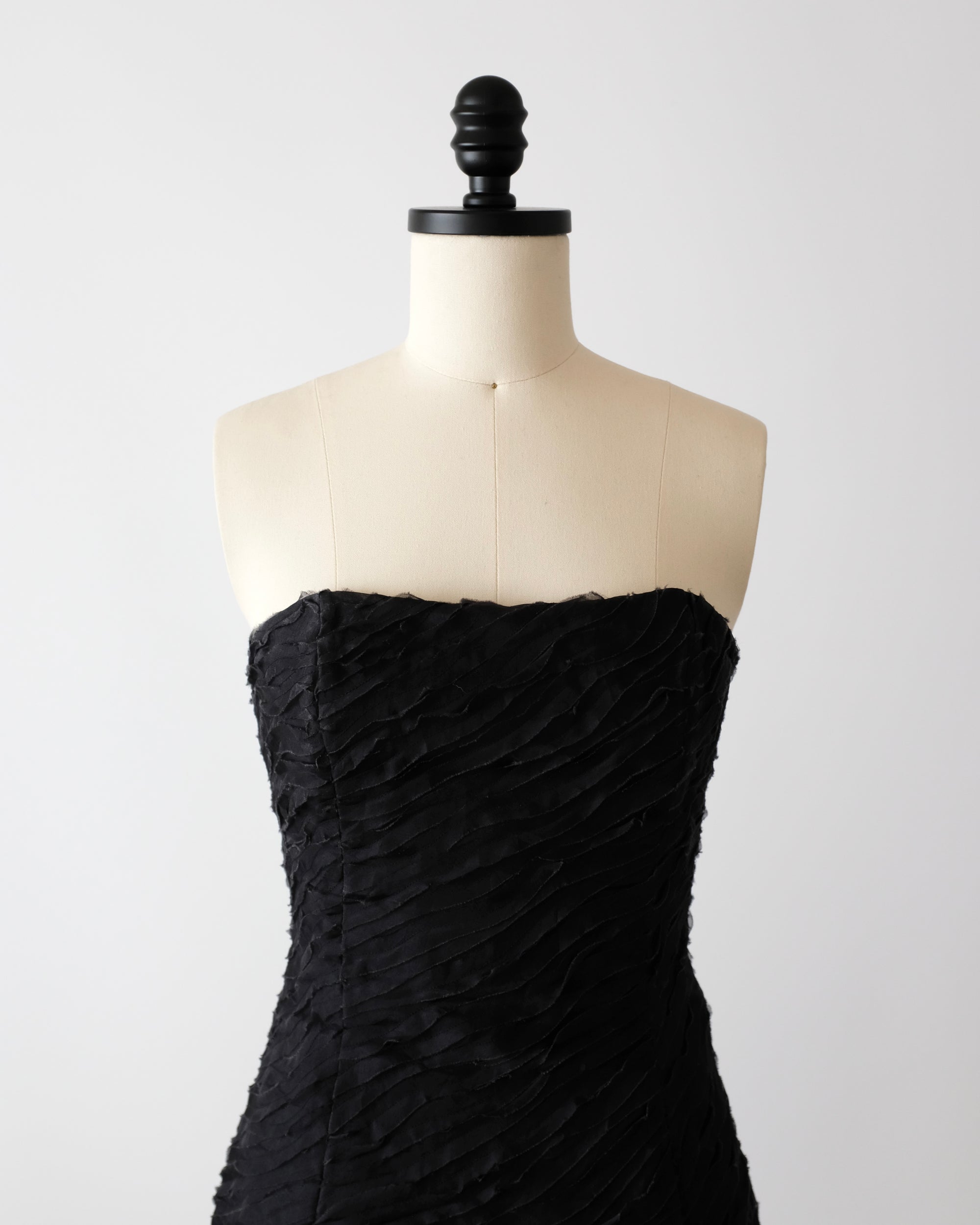 Celine 1990s Silk Wave Dress (XS)