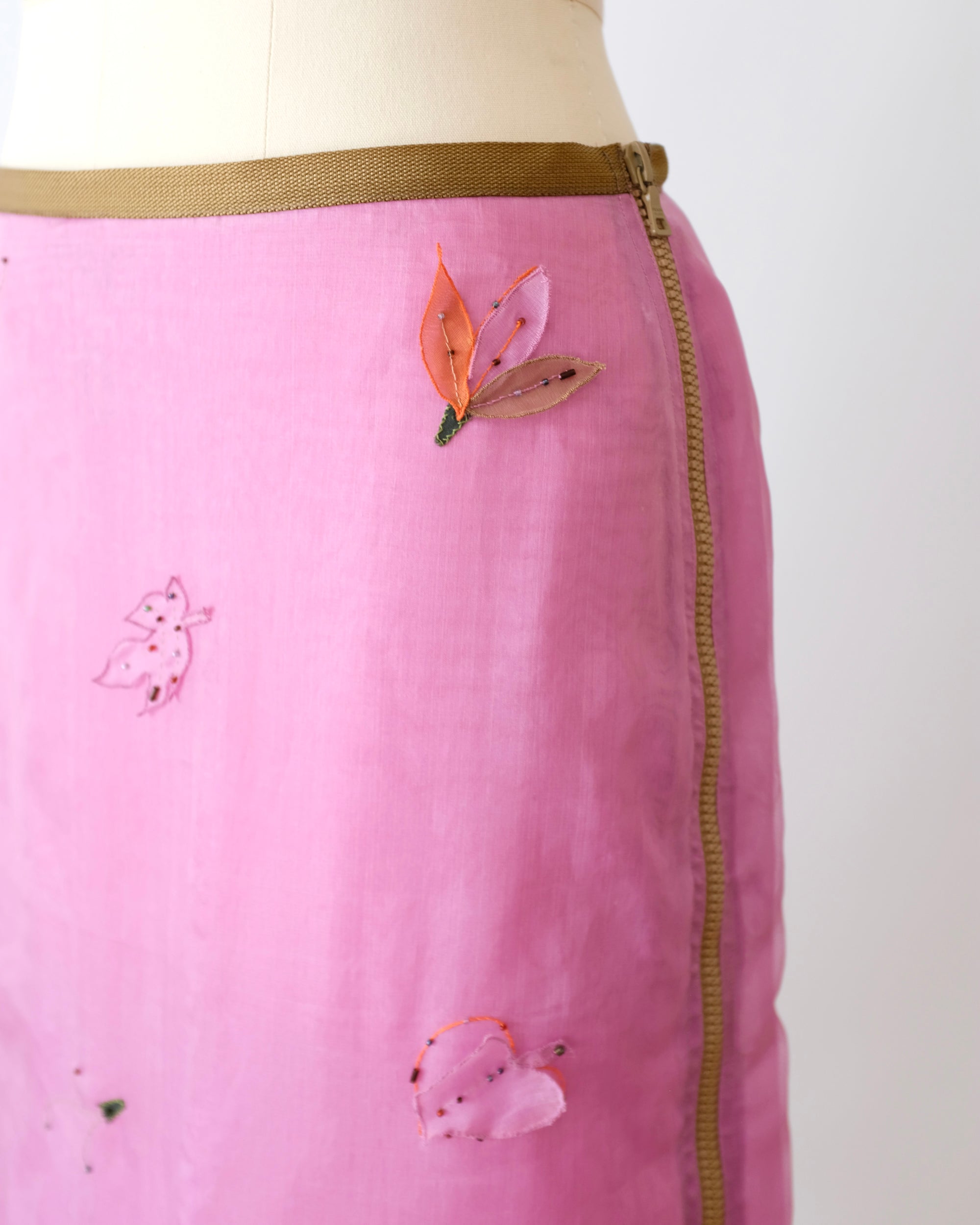 Prada FW1999 Leaf Skirt (XS)