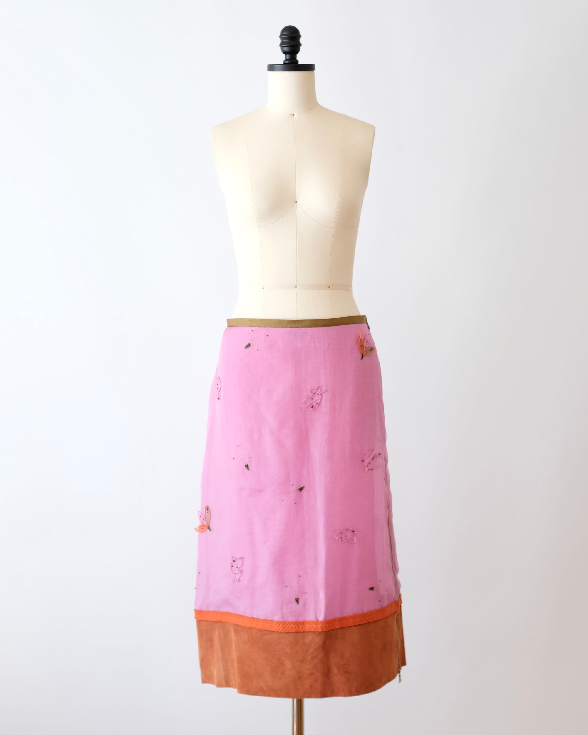 Prada FW1999 Leaf Skirt (XS)