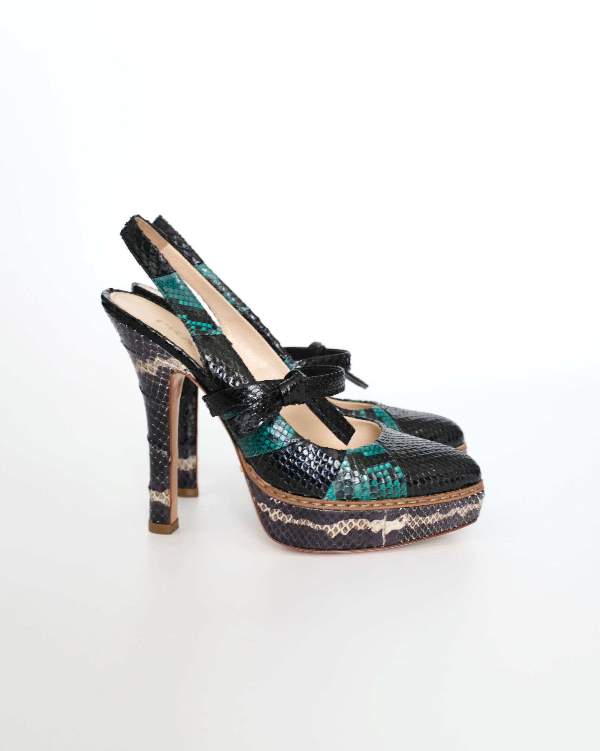 Prada SS2009 Python Platform Heels (37)