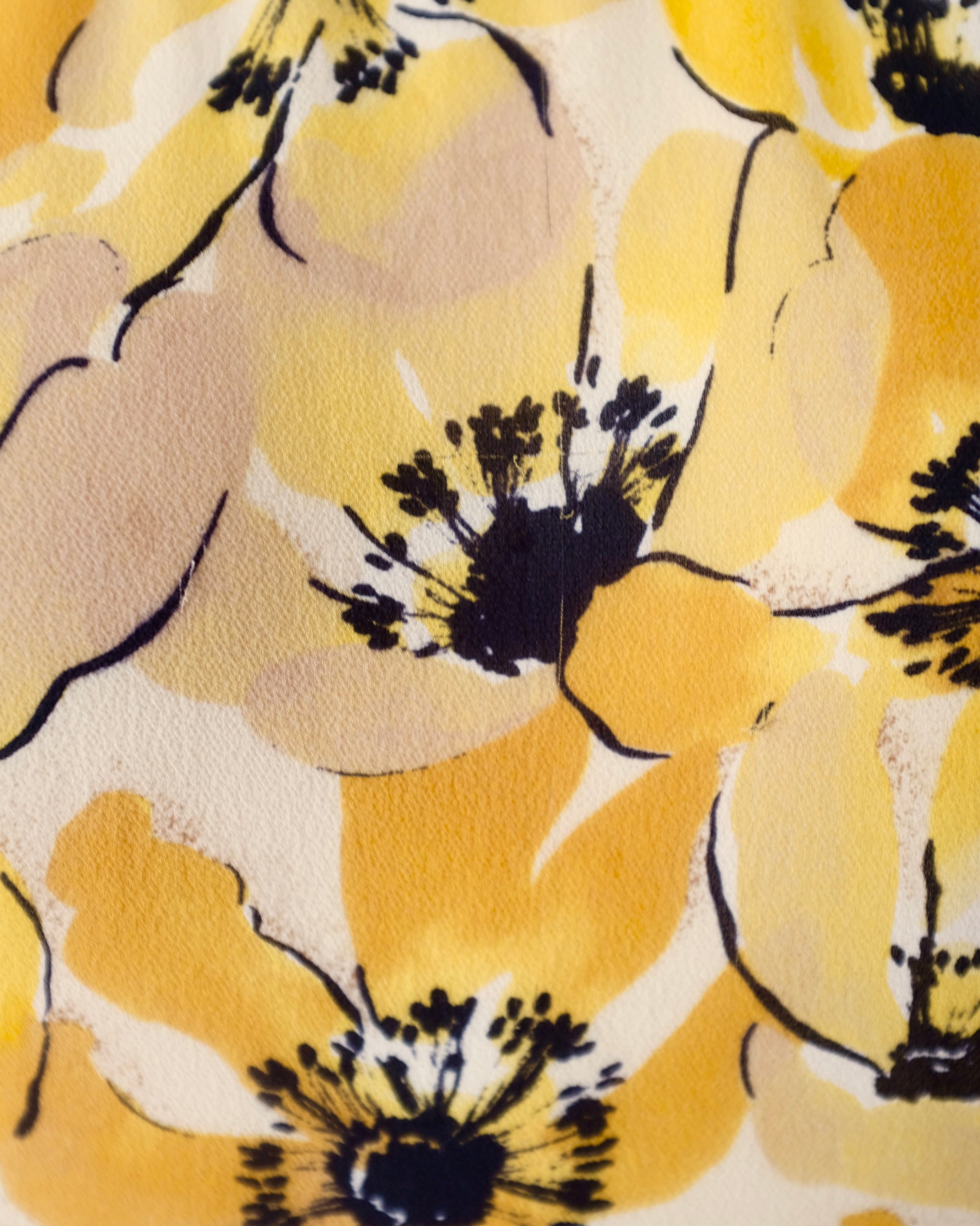 Prada FW2000 Yellow Poppy Dress (S)