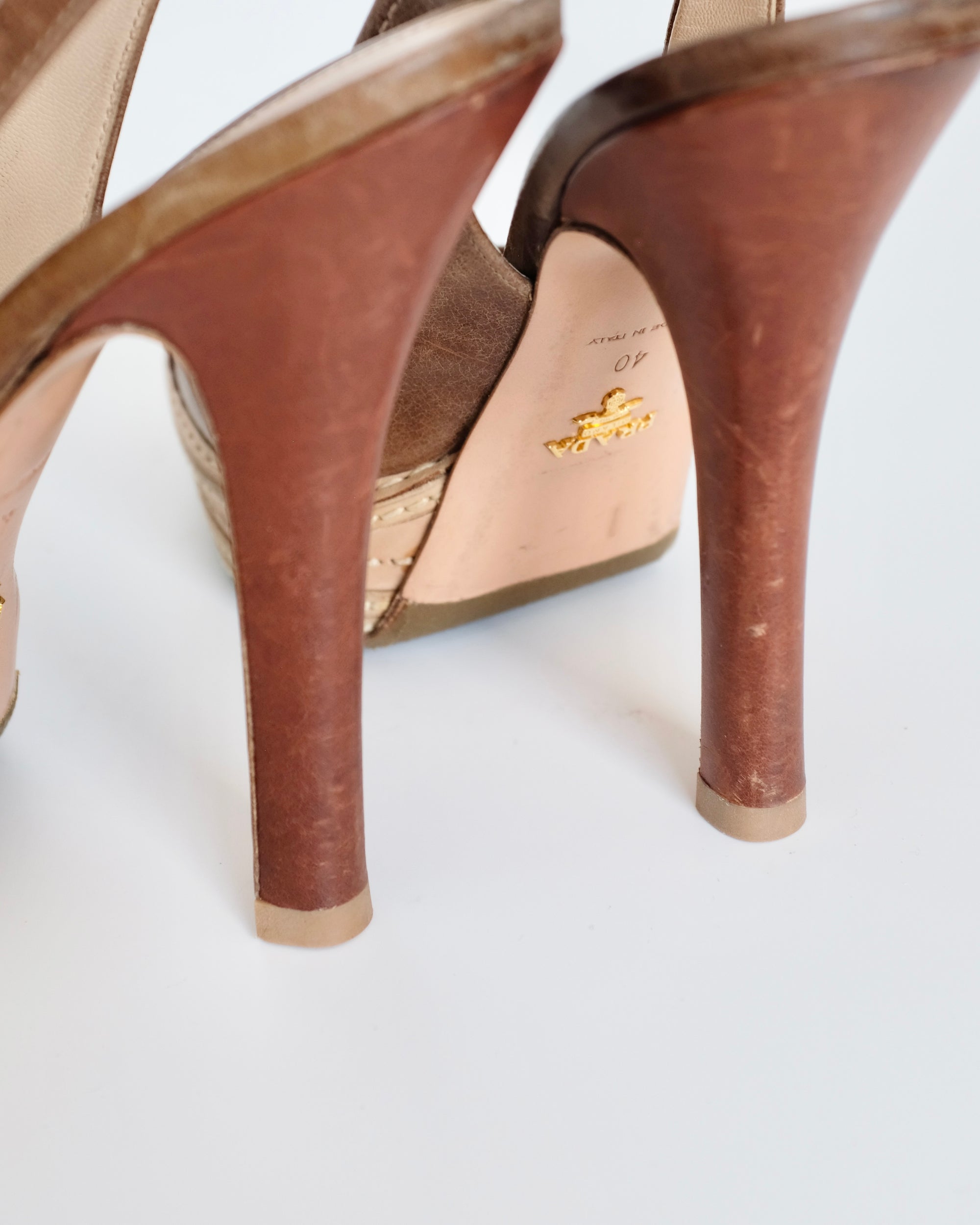 Prada SS2009 Cap Toe Platform Heels (40)