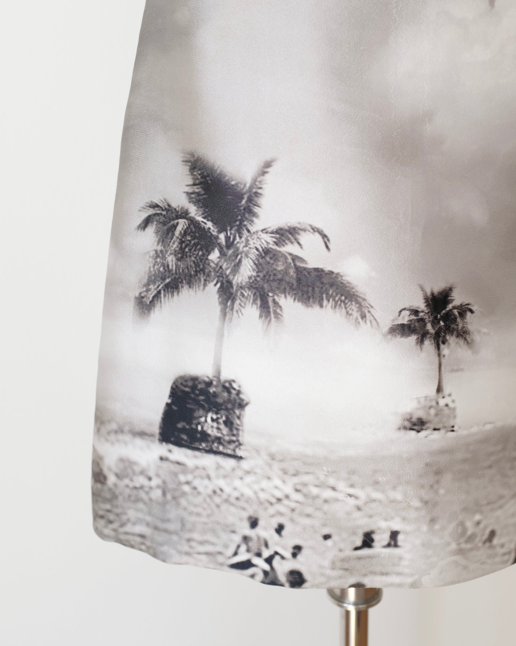 Prada SS2010 Digital Beach Midi Skirt (XS)