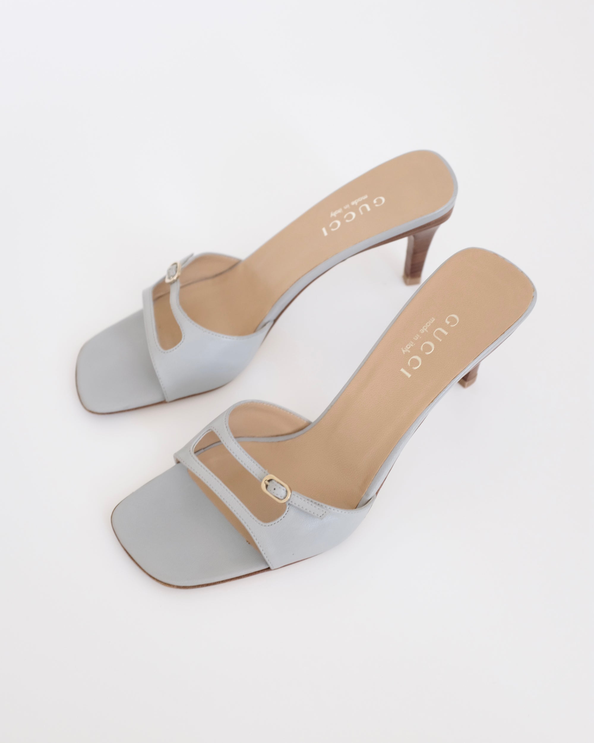 Gucci by Tom Ford Double Buckle Sandals (38.5)