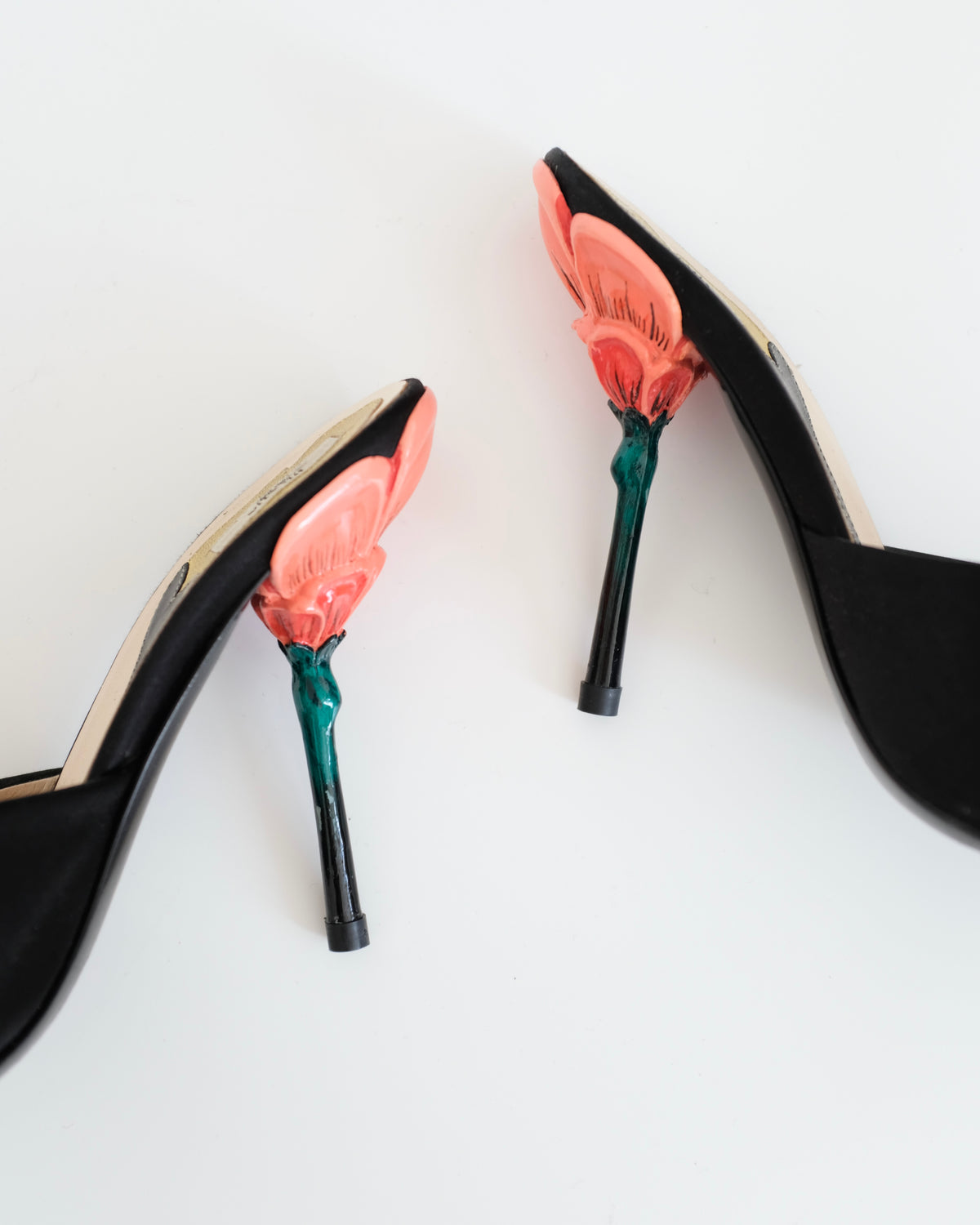 Prada SS2008 Flower Stem Mules (38)