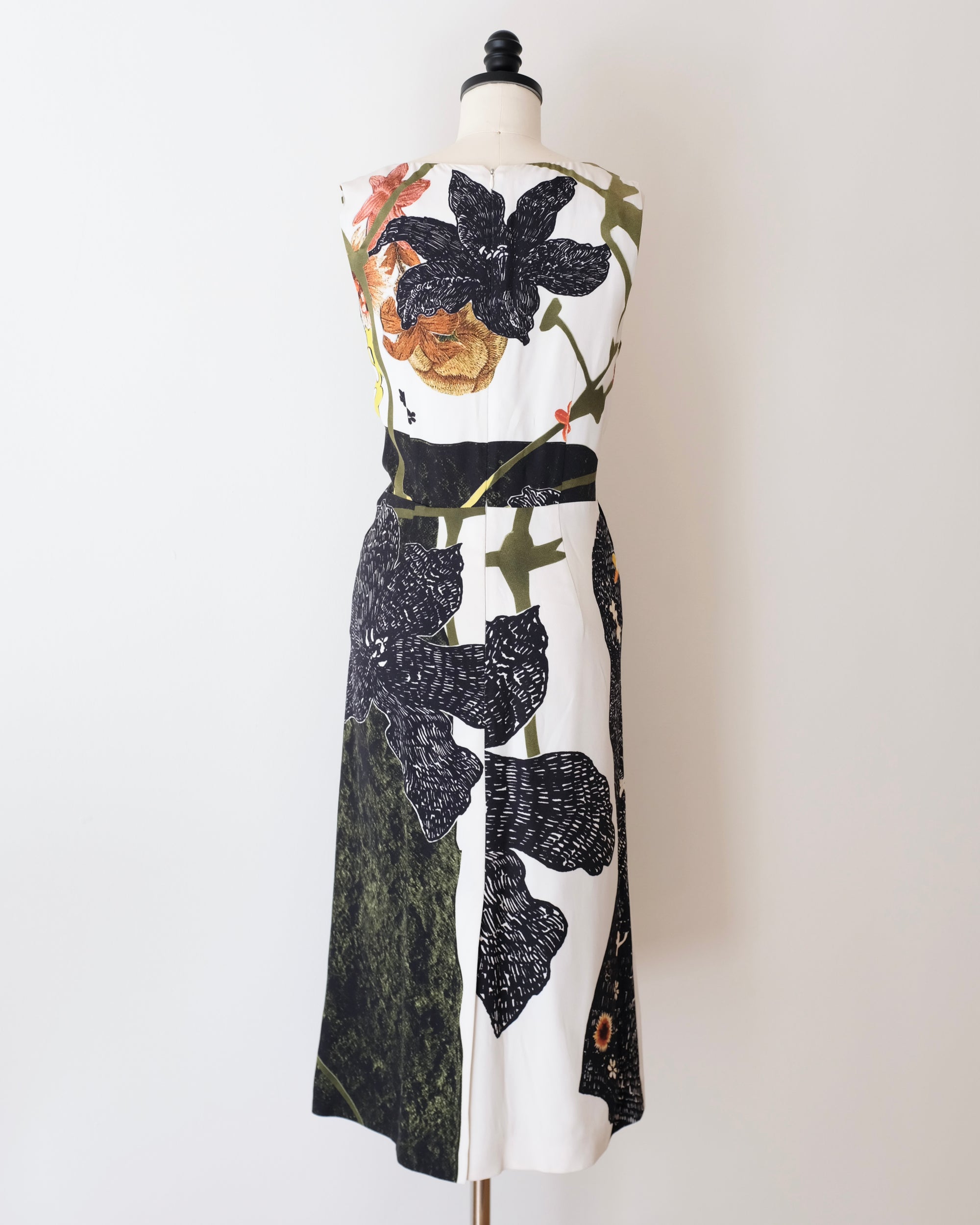 Prada FW2016 Floral Midi Dress (XS)
