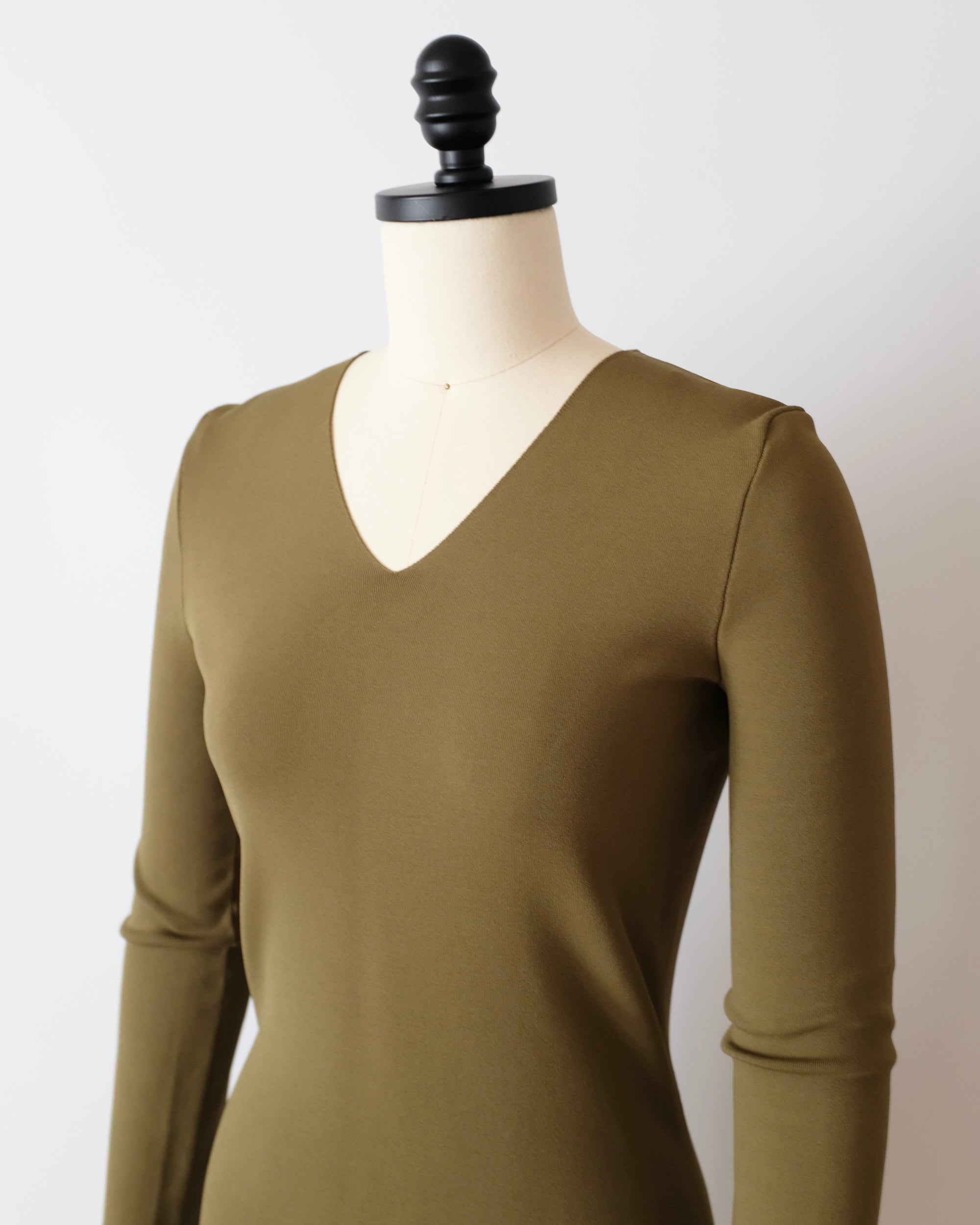 Celine by Phoebe Philo Military Green Mini Dress (S)
