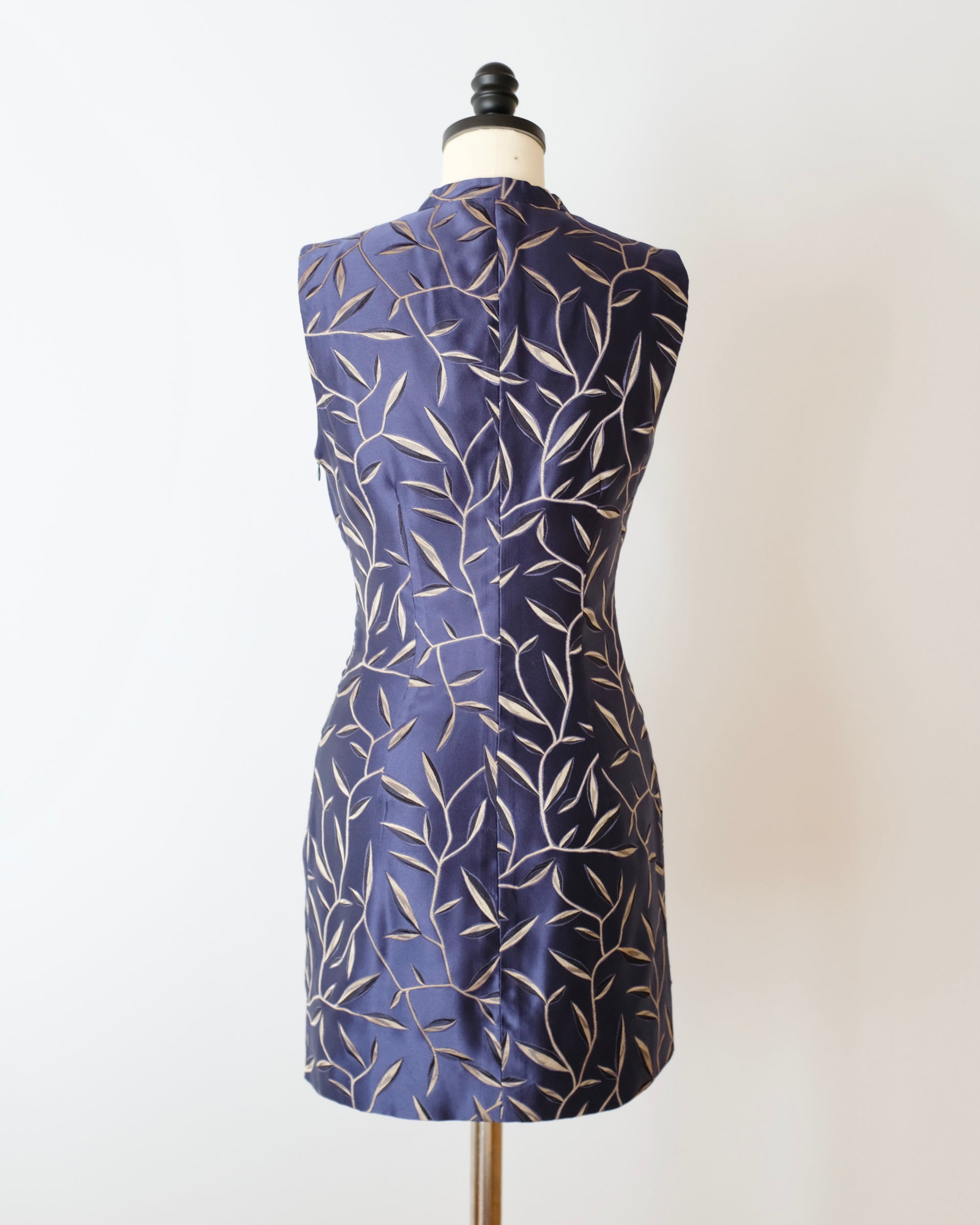 Prada SS1997 Bamboo Print Silk Dress (S)