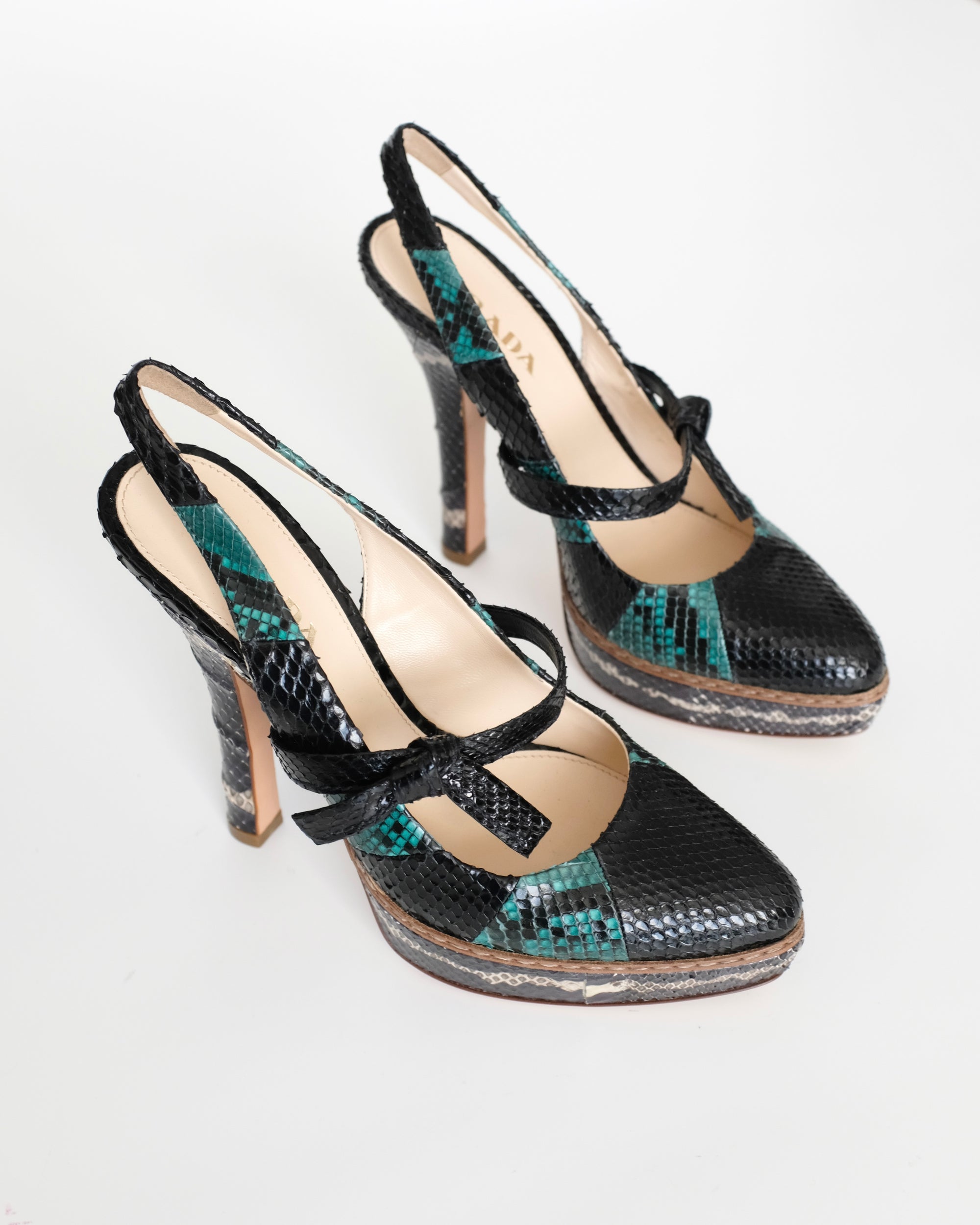Prada SS2009 Python Platform Heels (37)