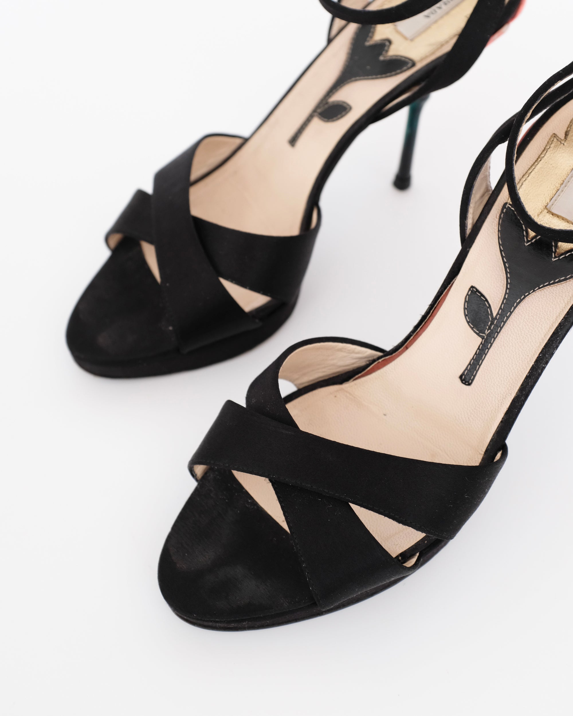 Prada SS2008 Flower Stem Sandals (39)