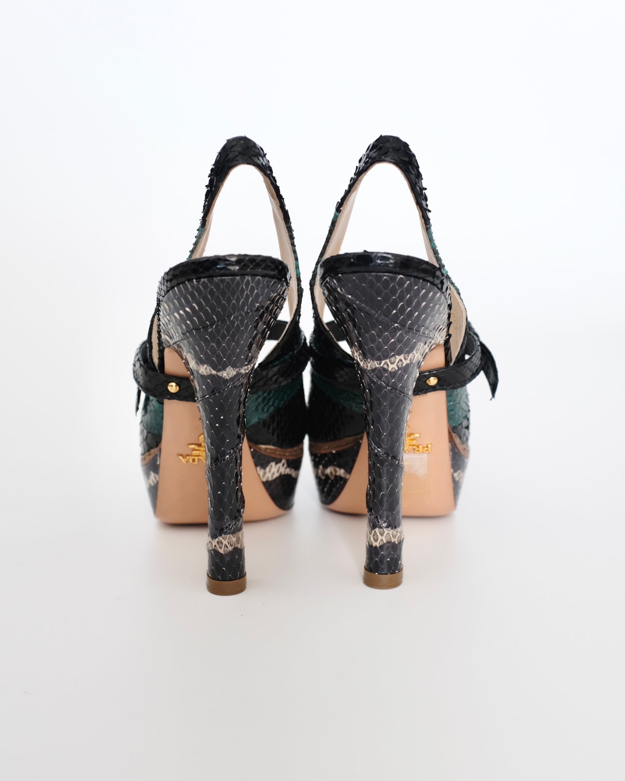 Prada SS2009 Python Platform Heels (37)