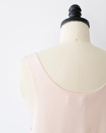 Chloé Silk Blush Pink Tank Top (M)