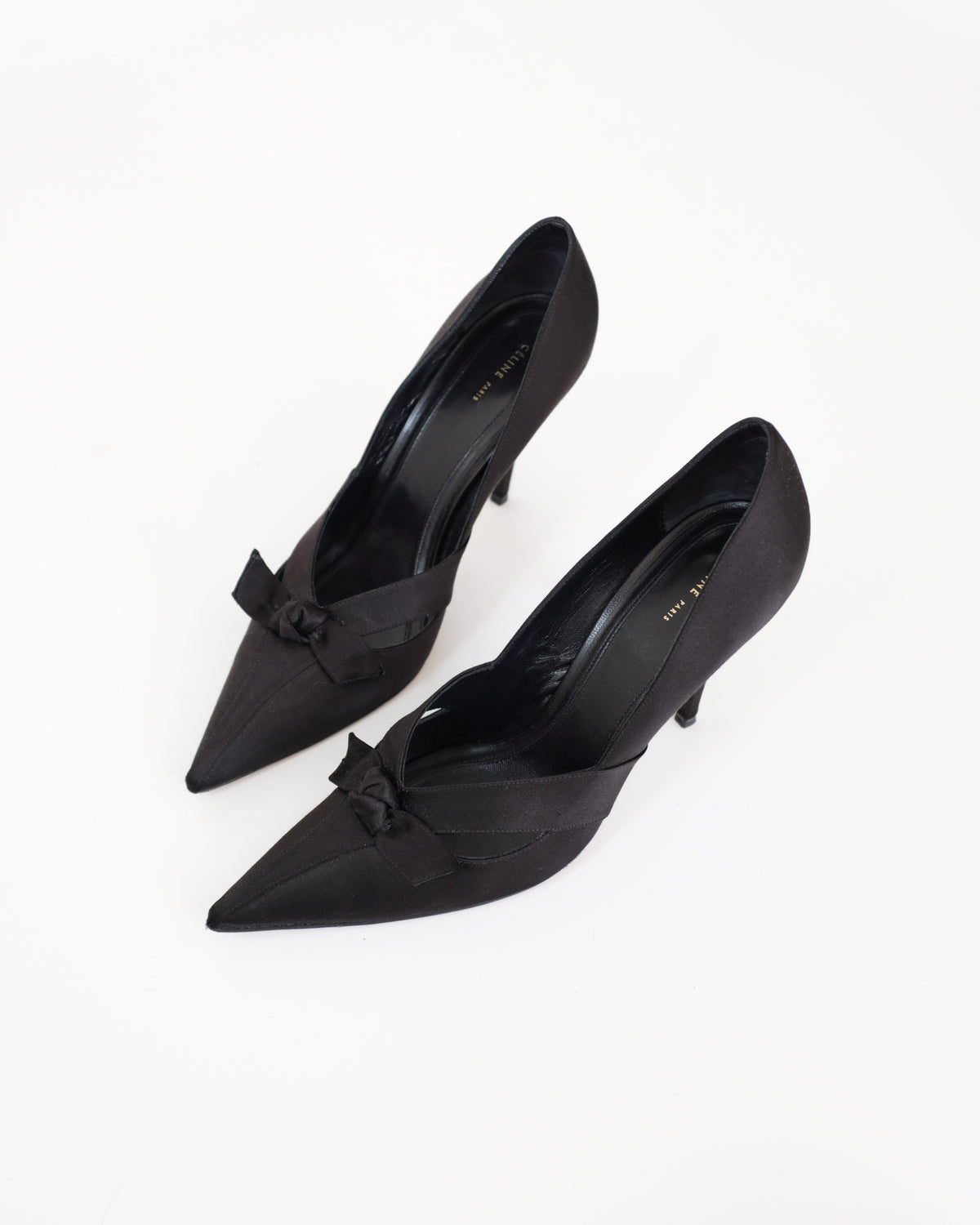 Celine by Phoebe Philo Satin Bow Heels (41)