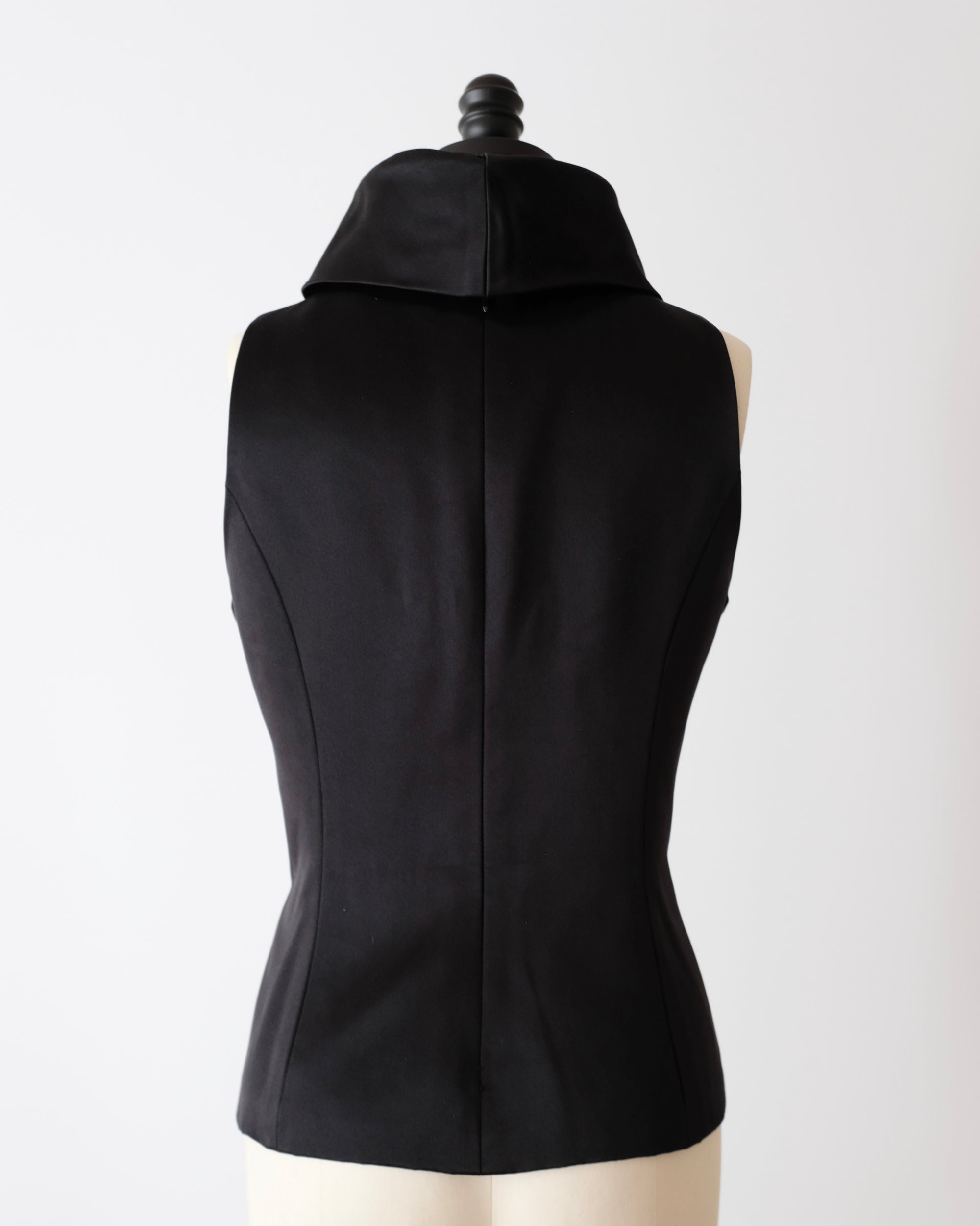 Ralph Lauren Collection Silk High Neck Top (M)