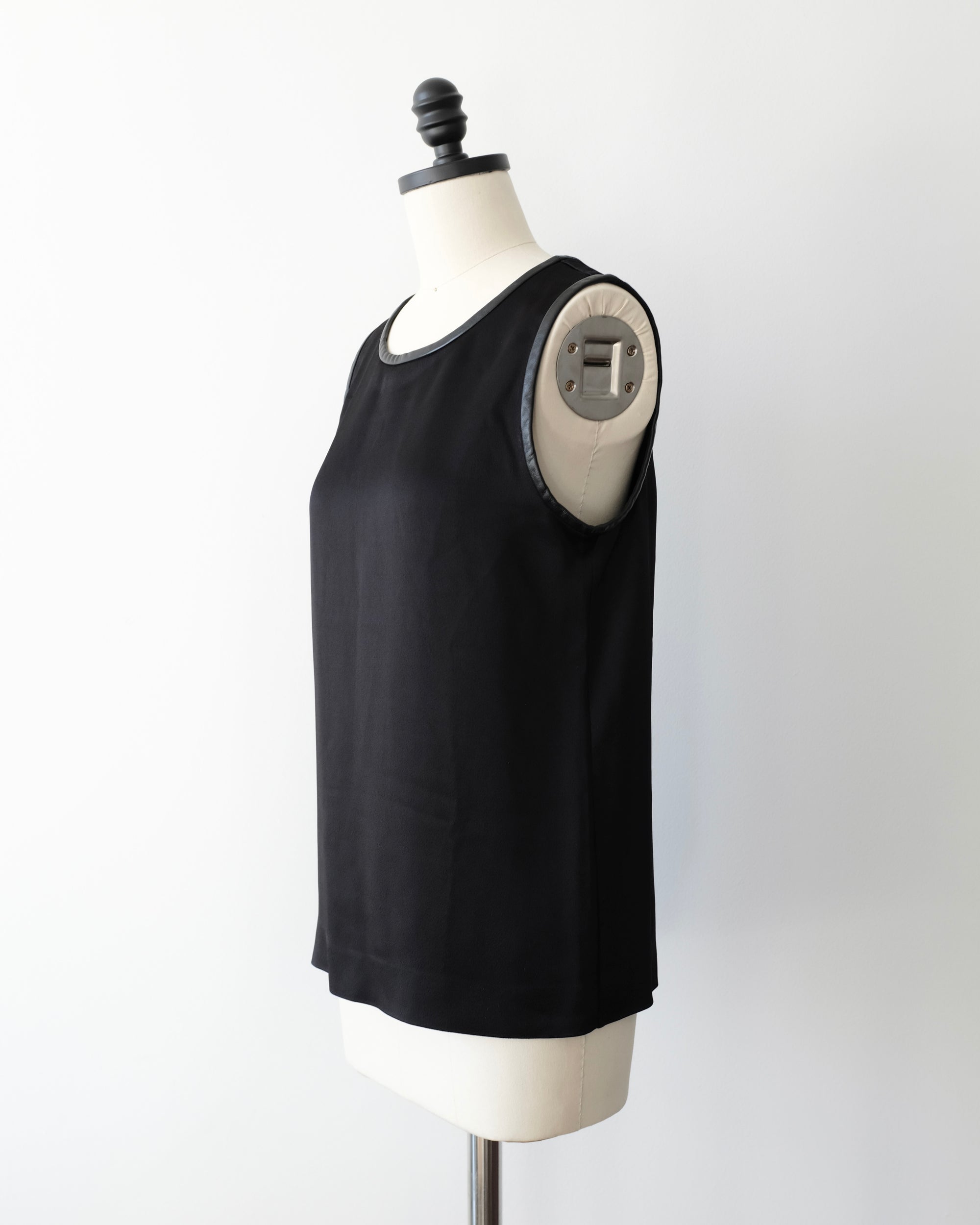Saint Laurent Leather Edge Tank Top (S)