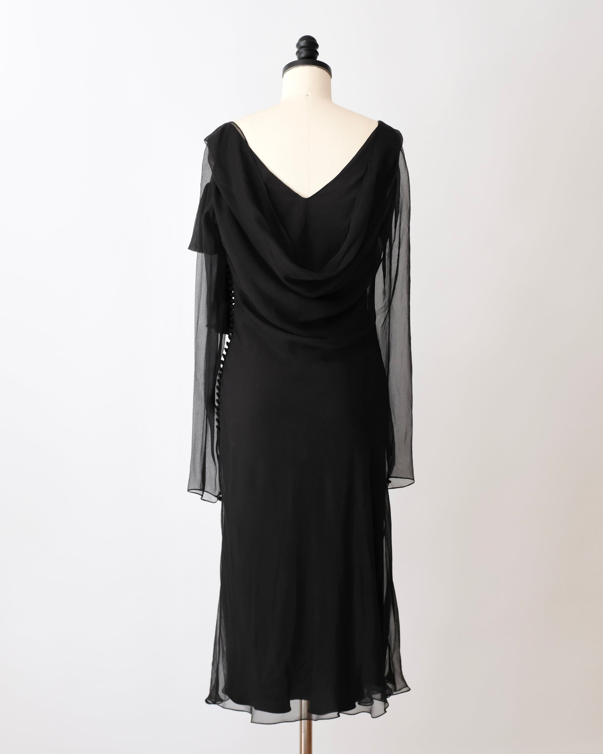 Dior by John Galliano Bias Cut Silk Dress (S)