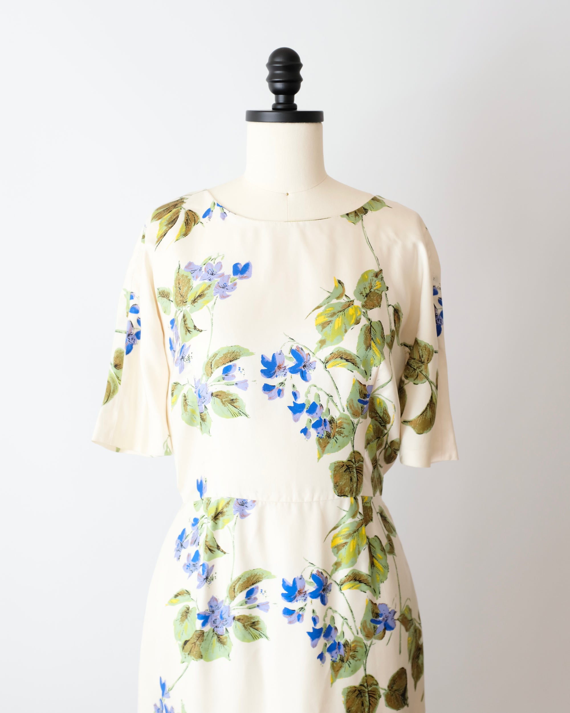 Prada FW2003 Floral Midi Dress (XS)