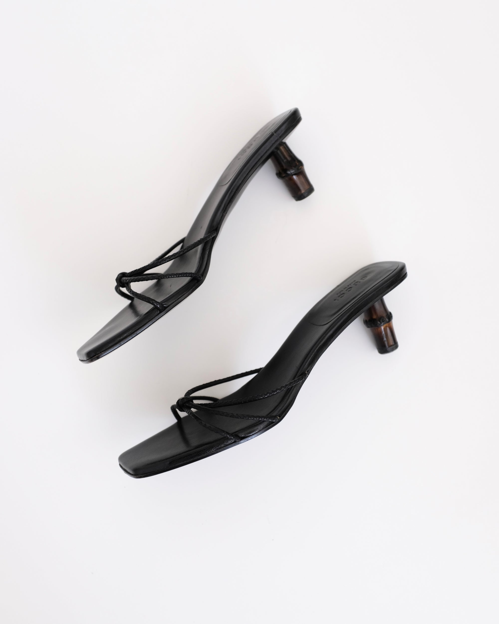 Gucci by Tom Ford 2002 Bamboo Sandals (37.5)