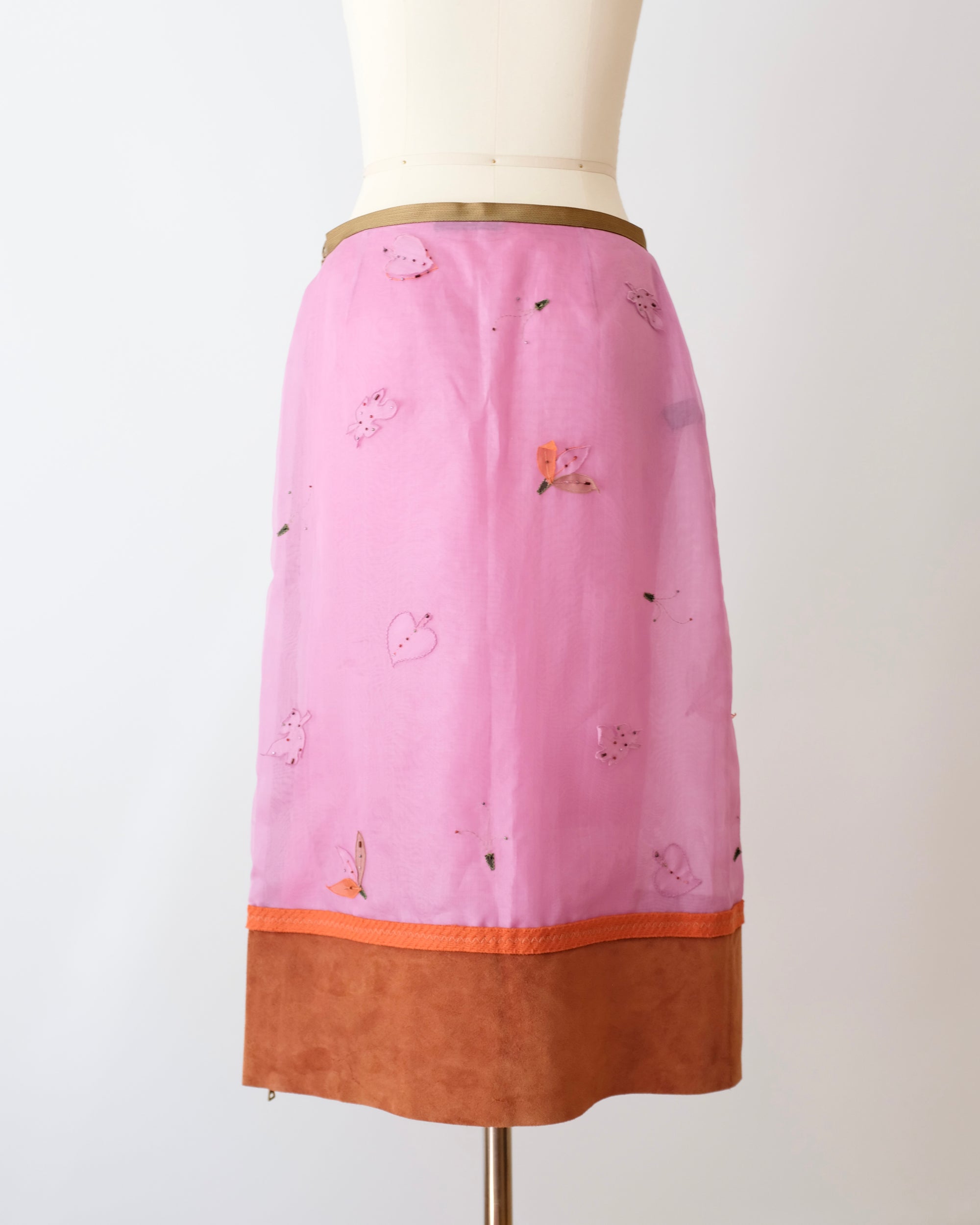 Prada FW1999 Leaf Skirt (XS)