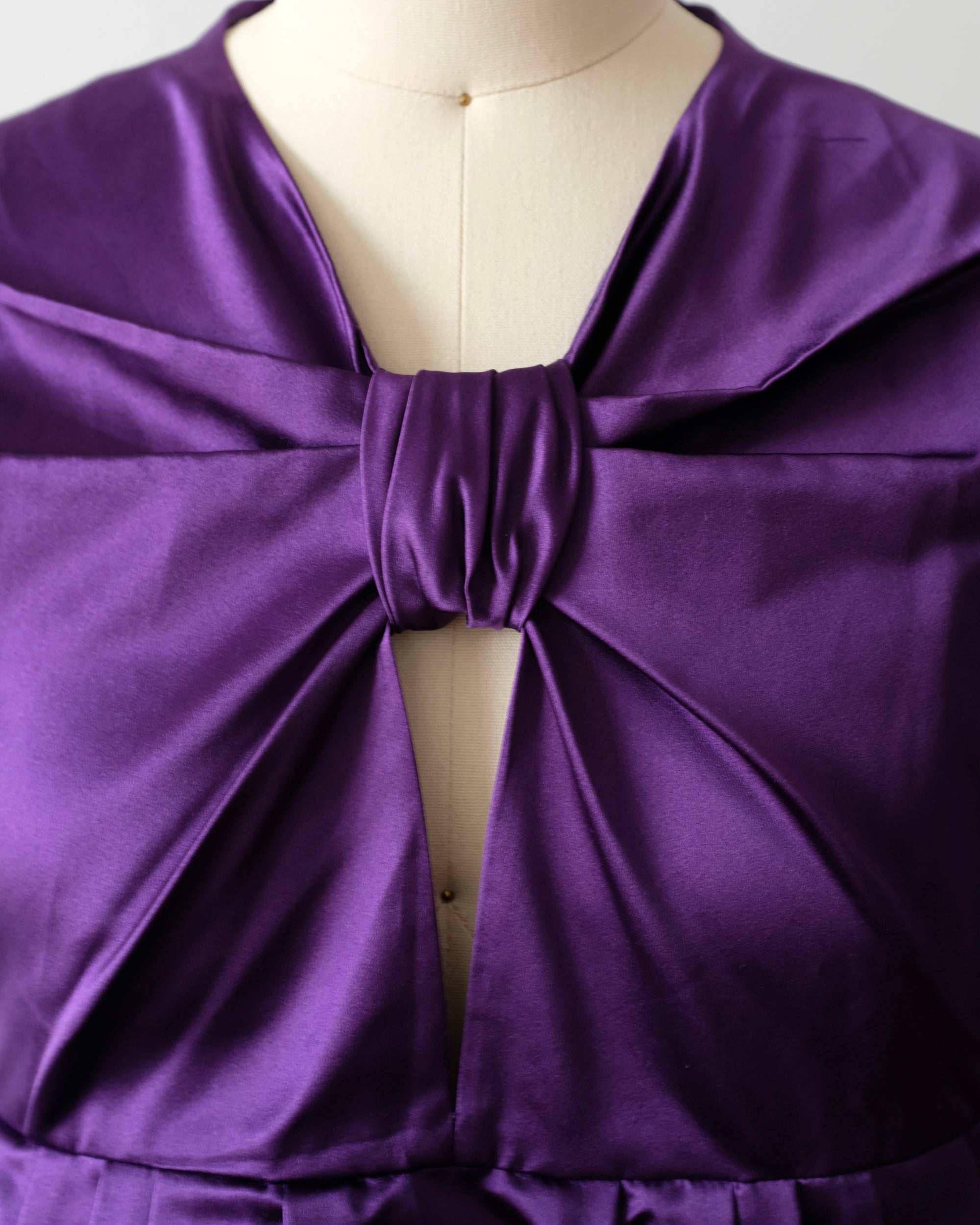 Prada SS2007 Purple Silk Shirt (M)