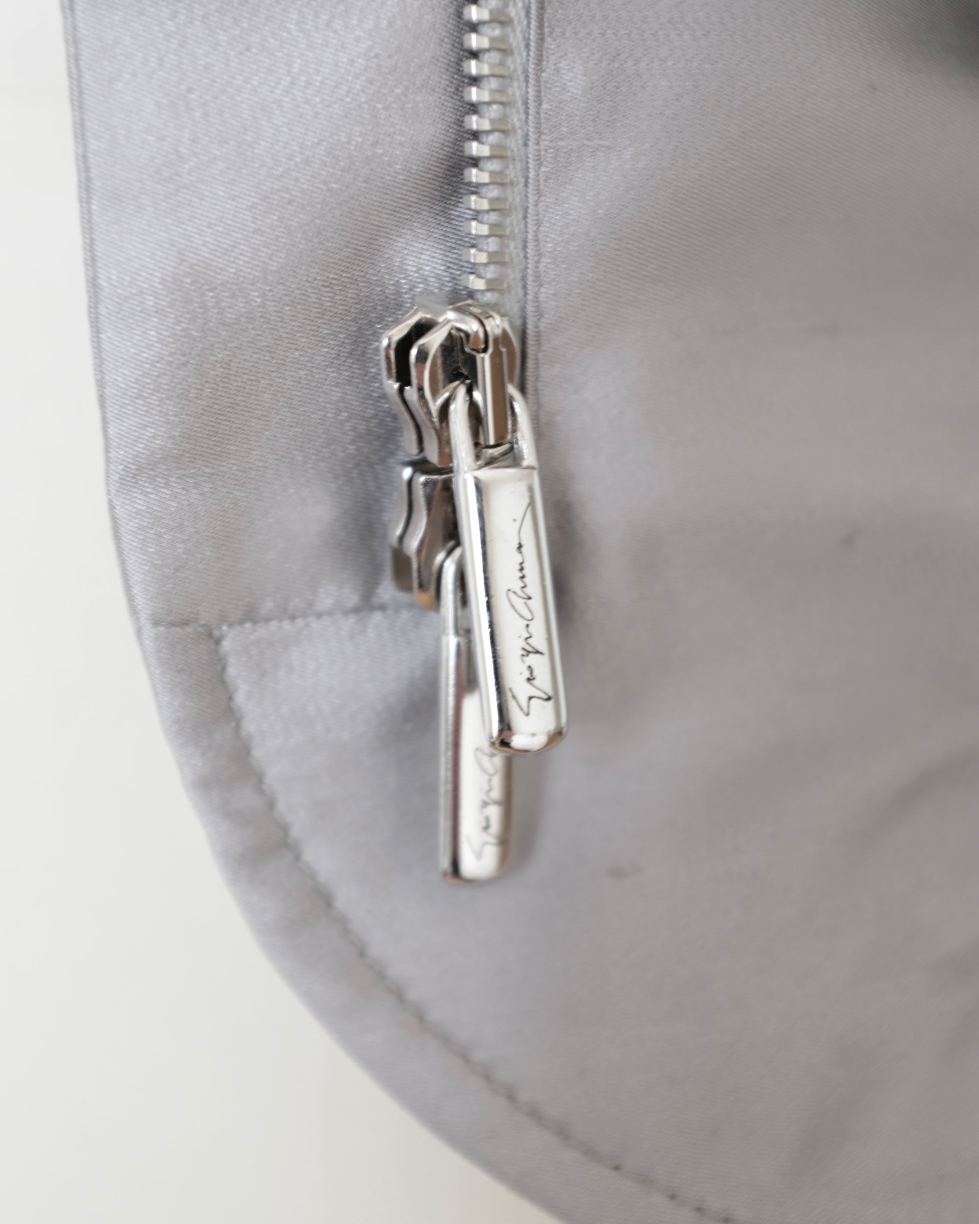 Giorgio Armani Silver Silk Jacket (XS)