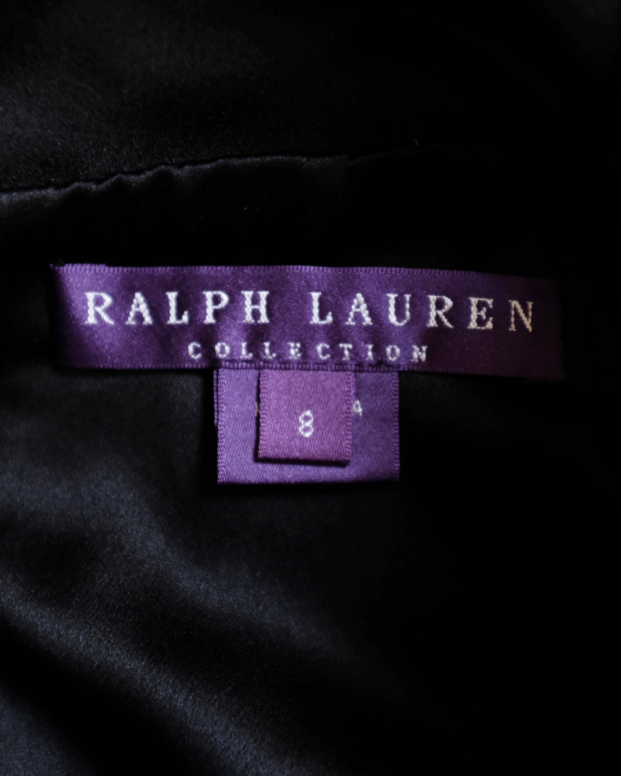 Ralph Lauren Collection Silk High Neck Top (M)