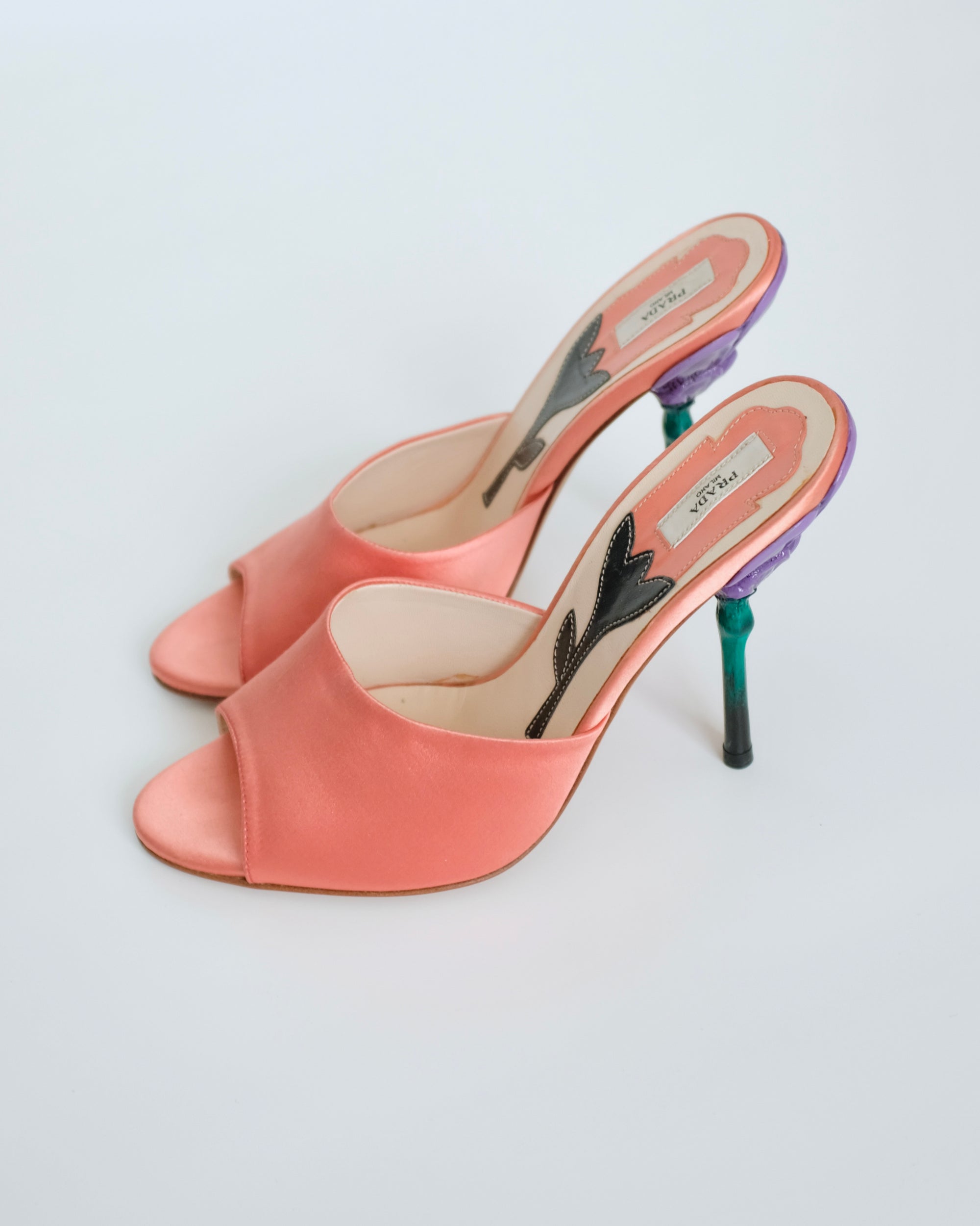 Prada SS2008 Flower Stem Mules (36.5)