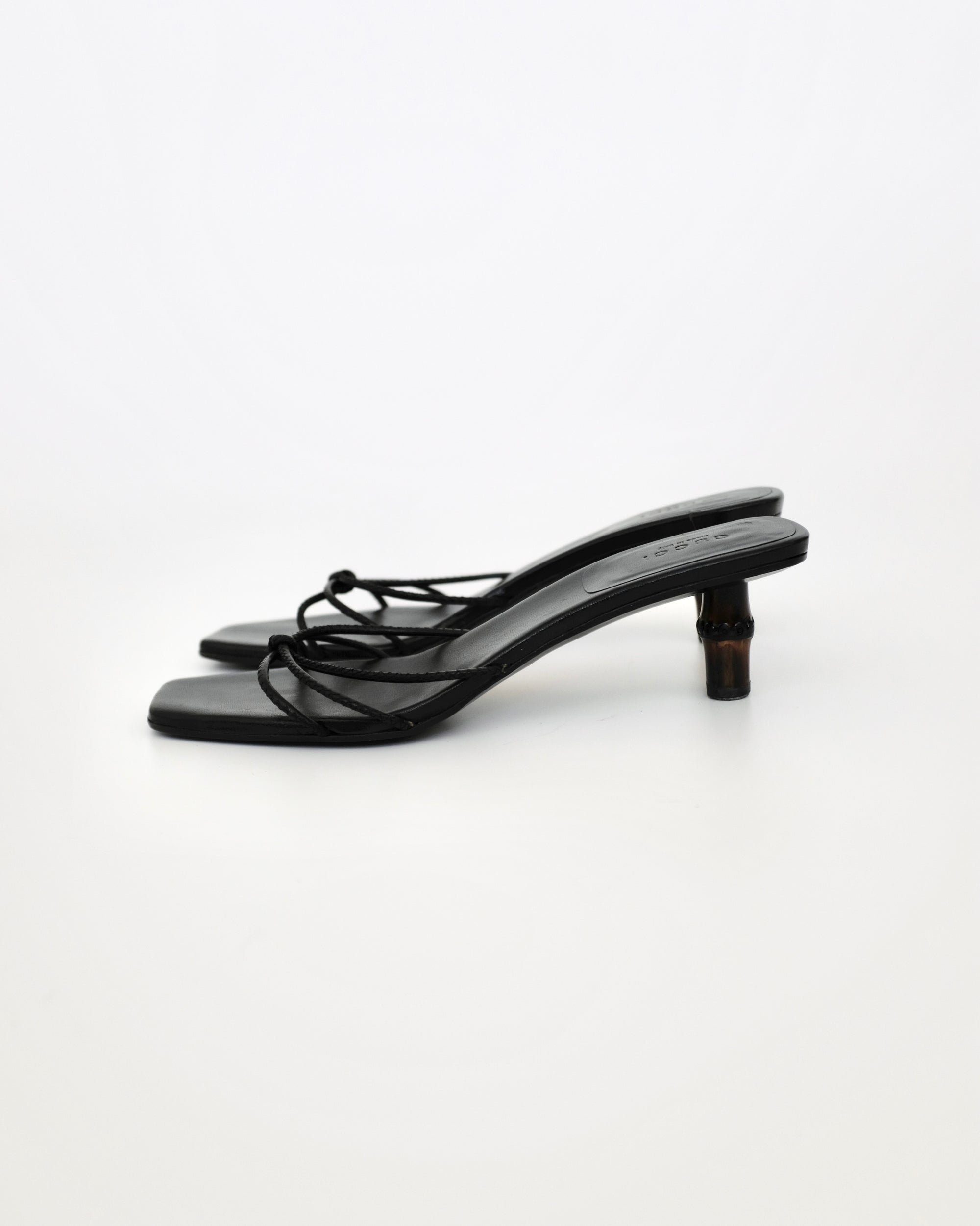 Gucci by Tom Ford 2002 Bamboo Sandals (37.5)