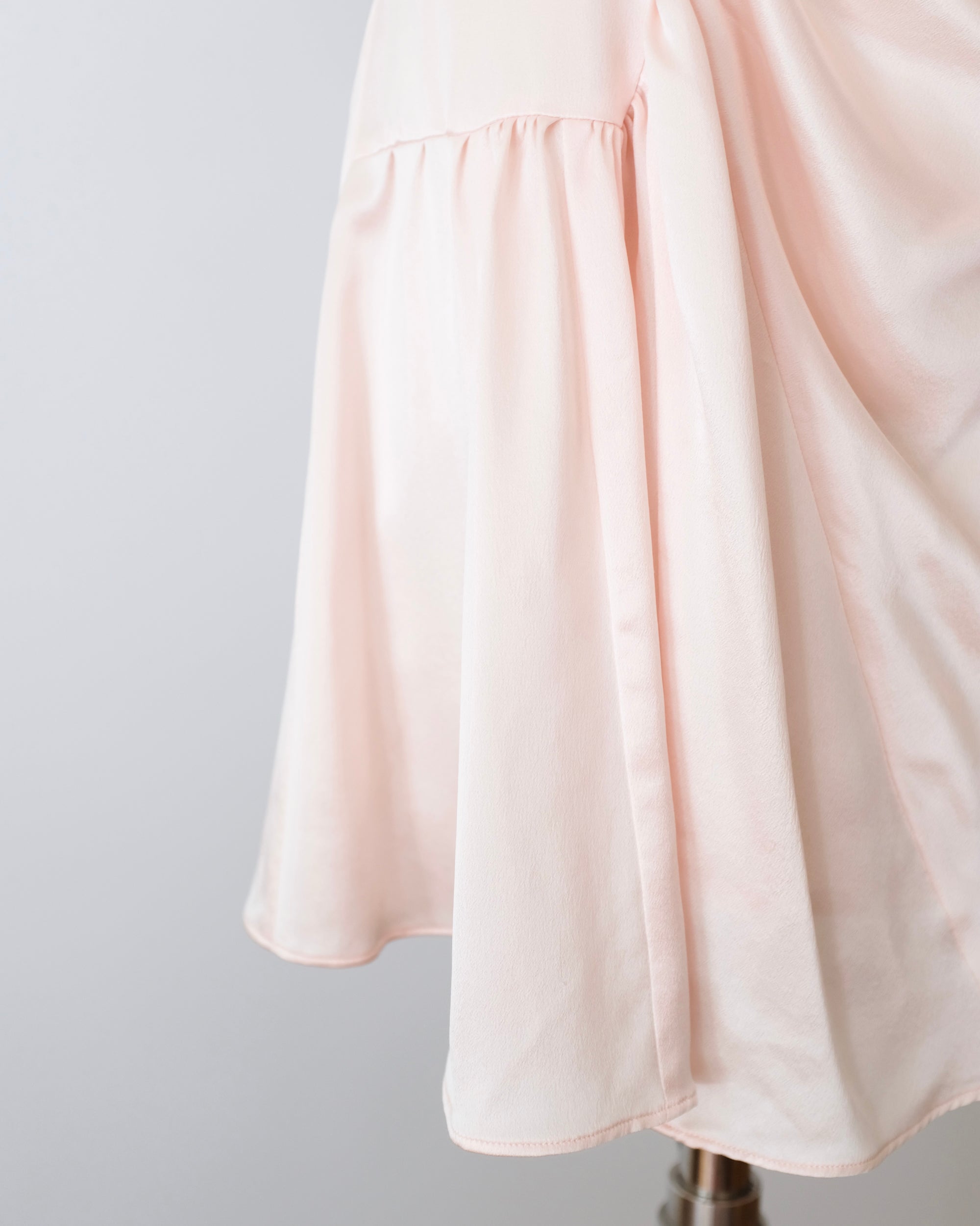 Dior by John Galliano Pink Silk Asymmetric Dress (M)