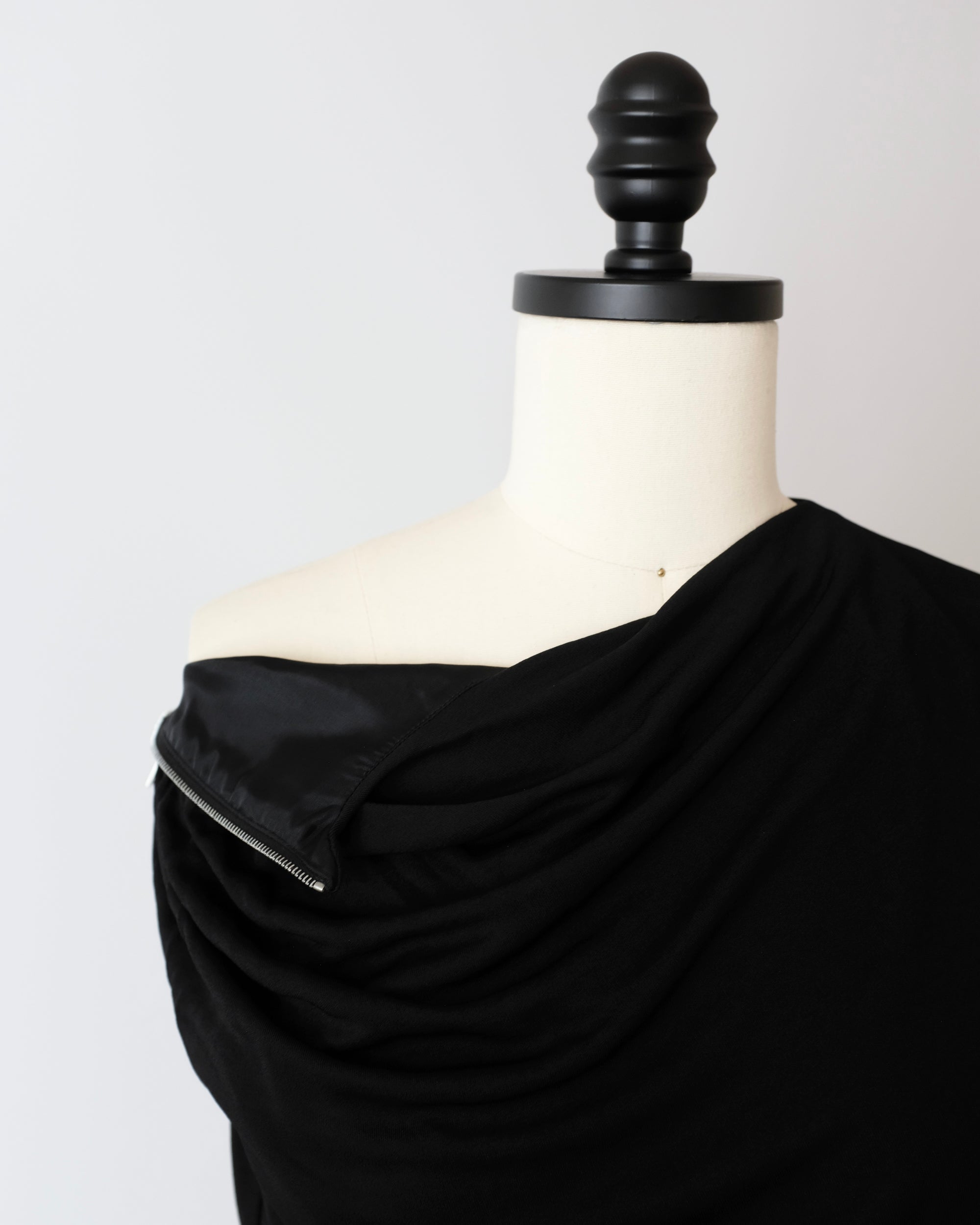 Celine 1990s Zipper Detail Sleeveless Top (M)