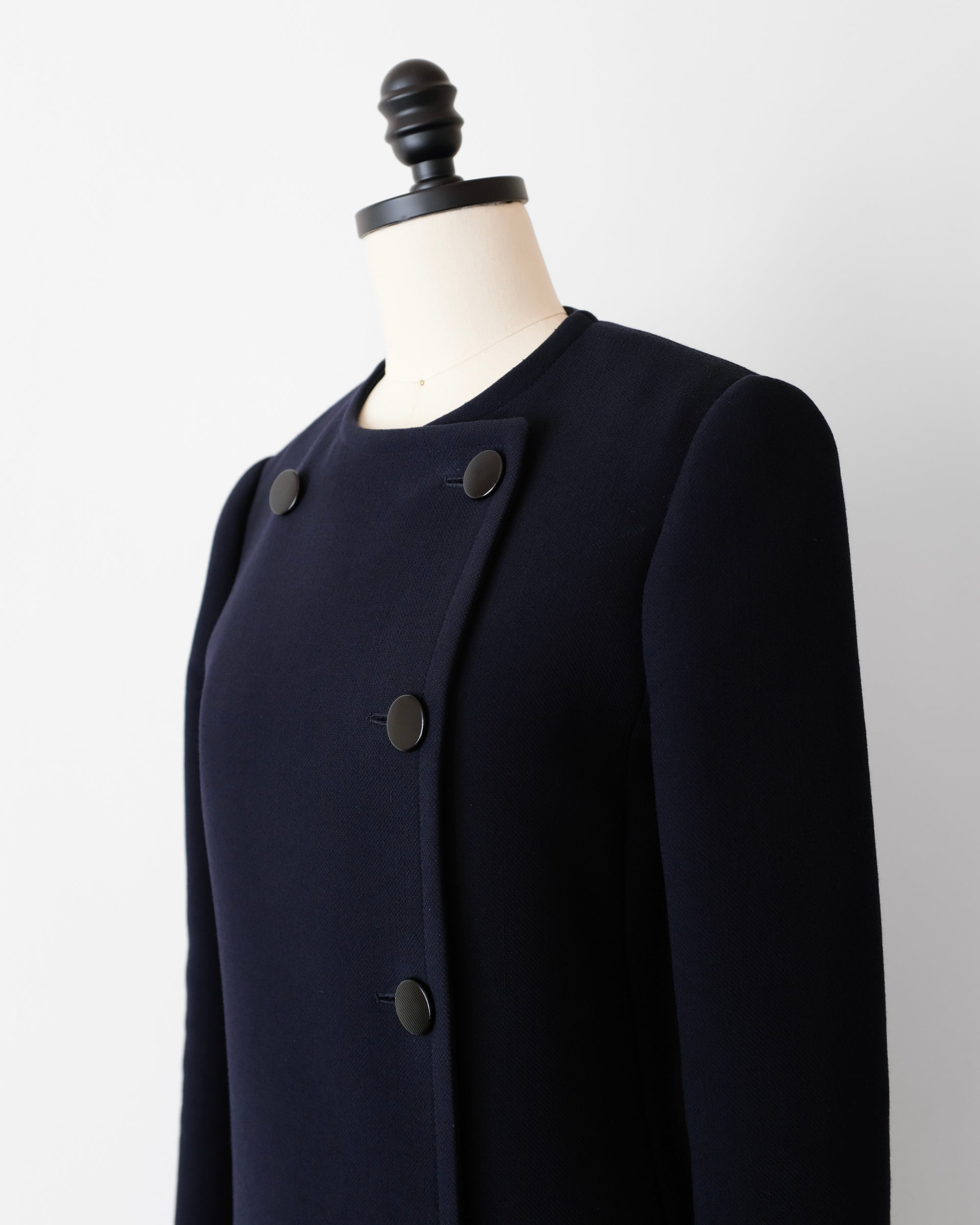 Celine by Phoebe Philo FW2010 Mod Button Coat (XS)