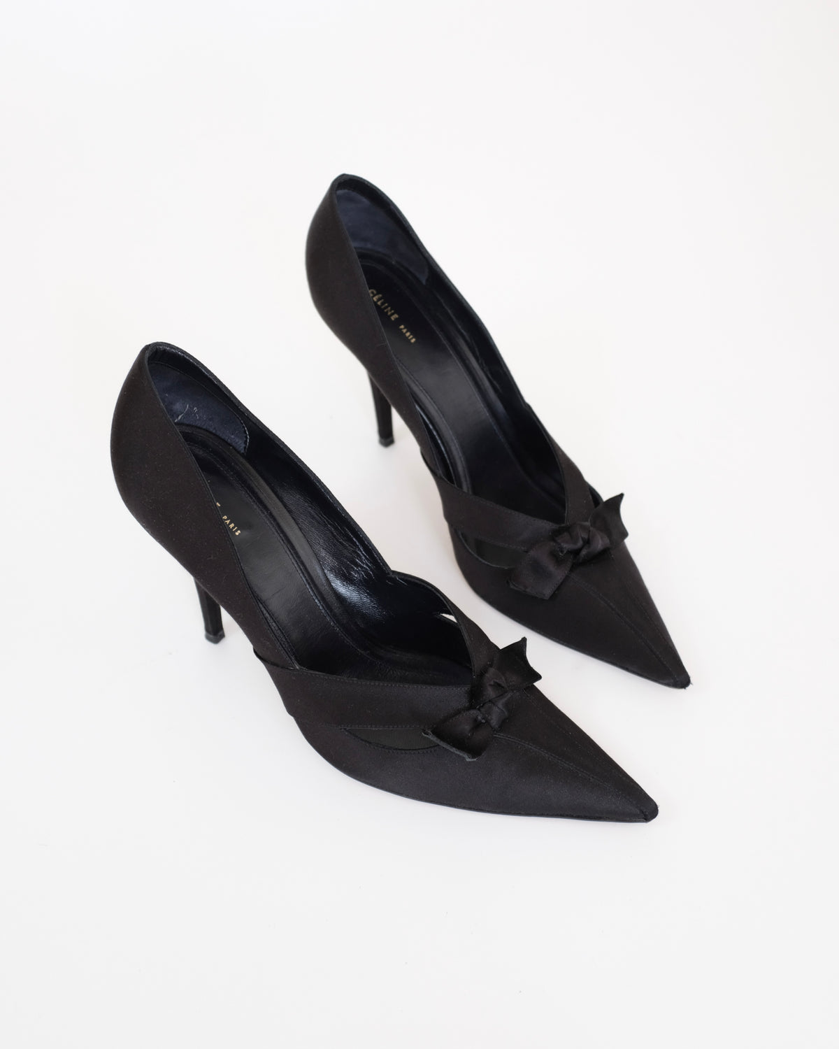 Celine by Phoebe Philo Satin Bow Heels (41)