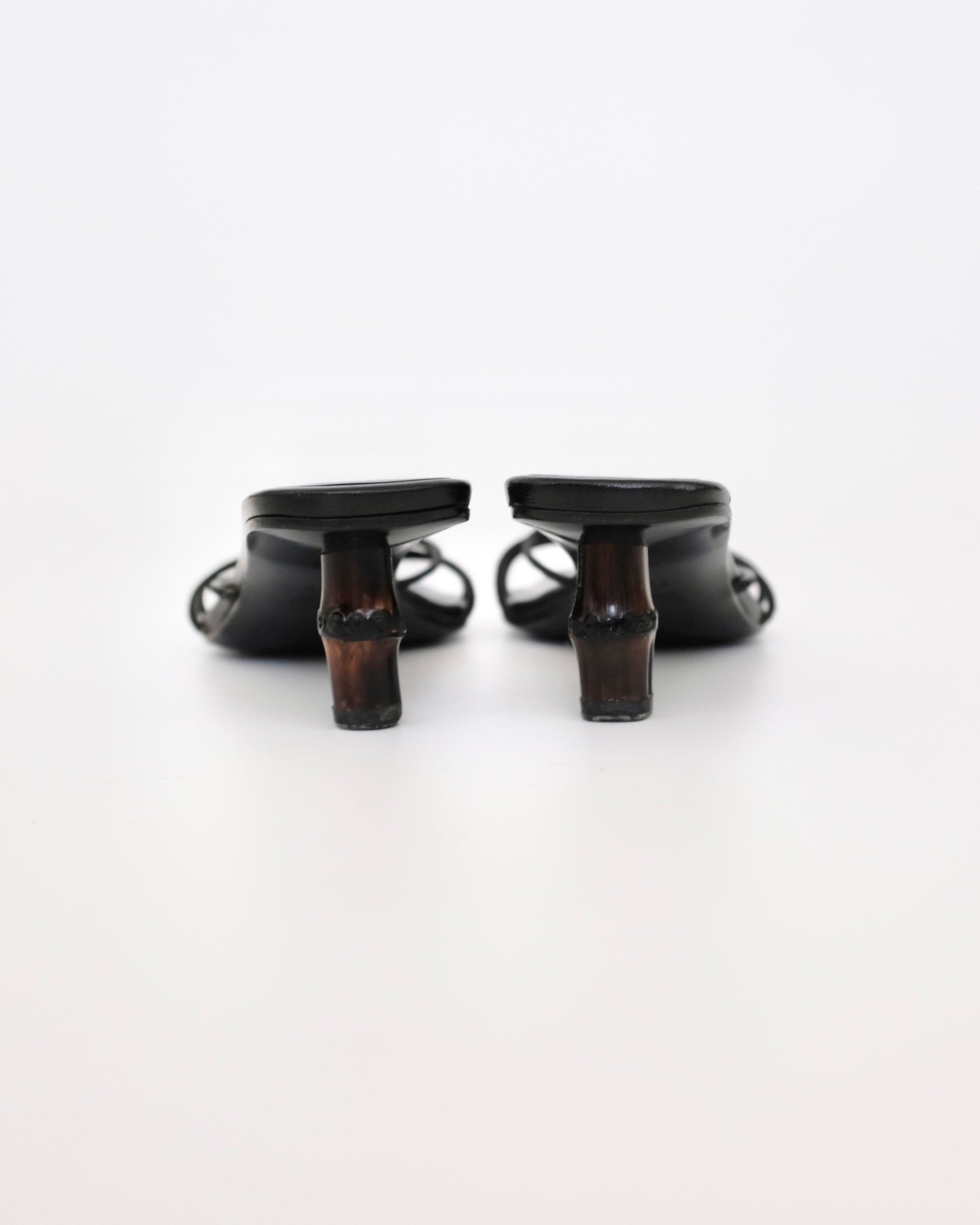 Gucci by Tom Ford 2002 Bamboo Sandals (37.5)