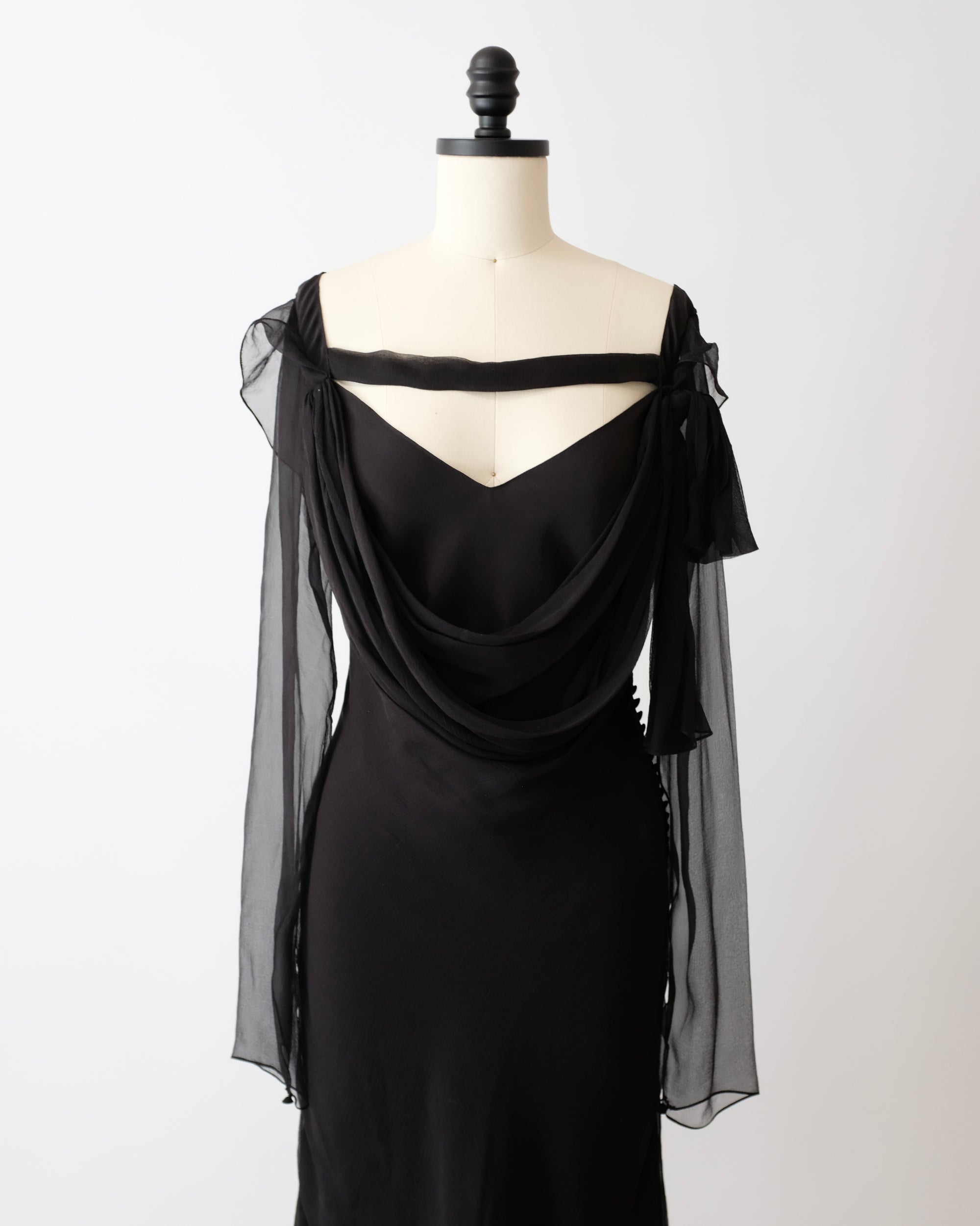 Dior by John Galliano Bias Cut Silk Dress (S)