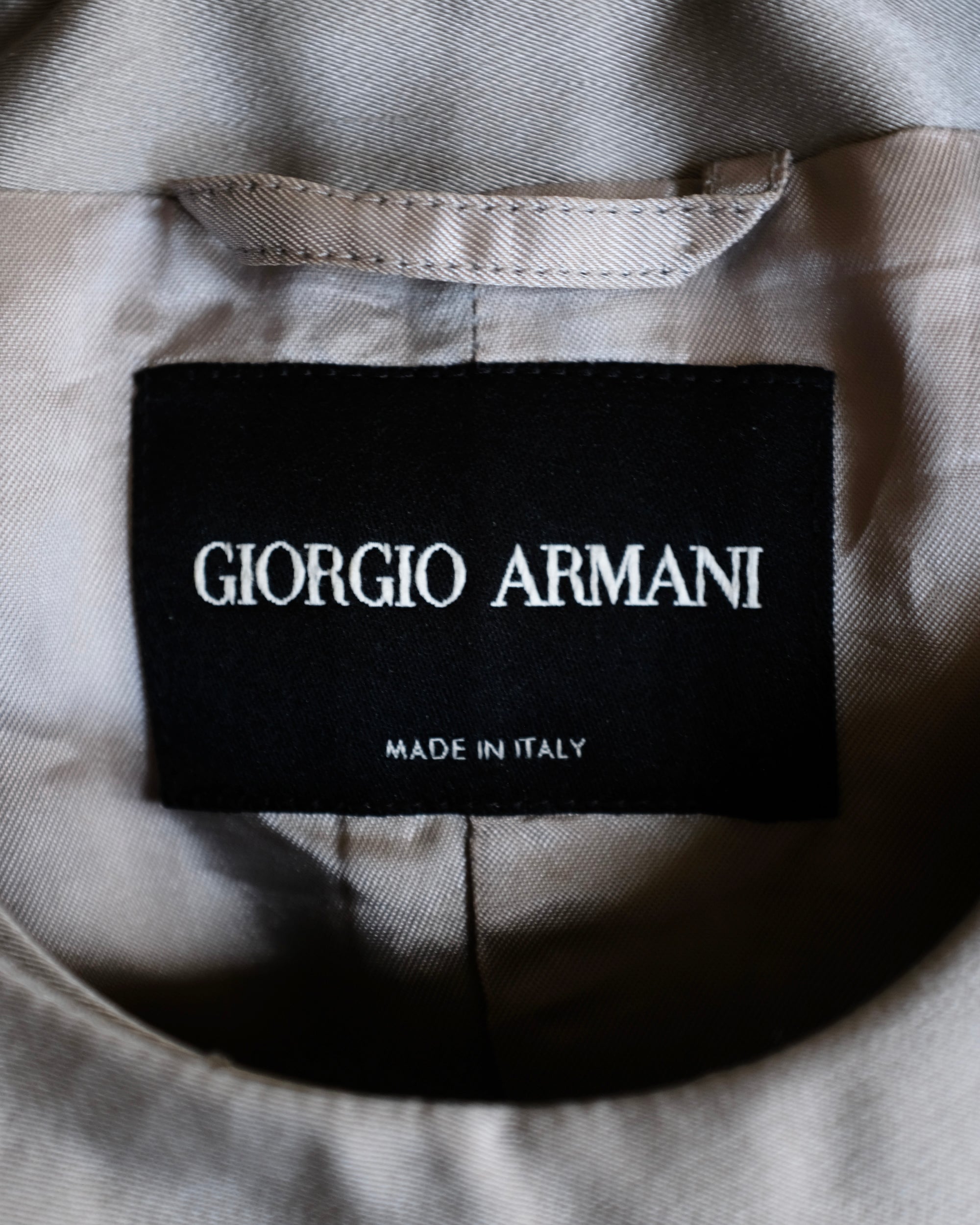 Giorgio Armani Silver Silk Jacket (XS)