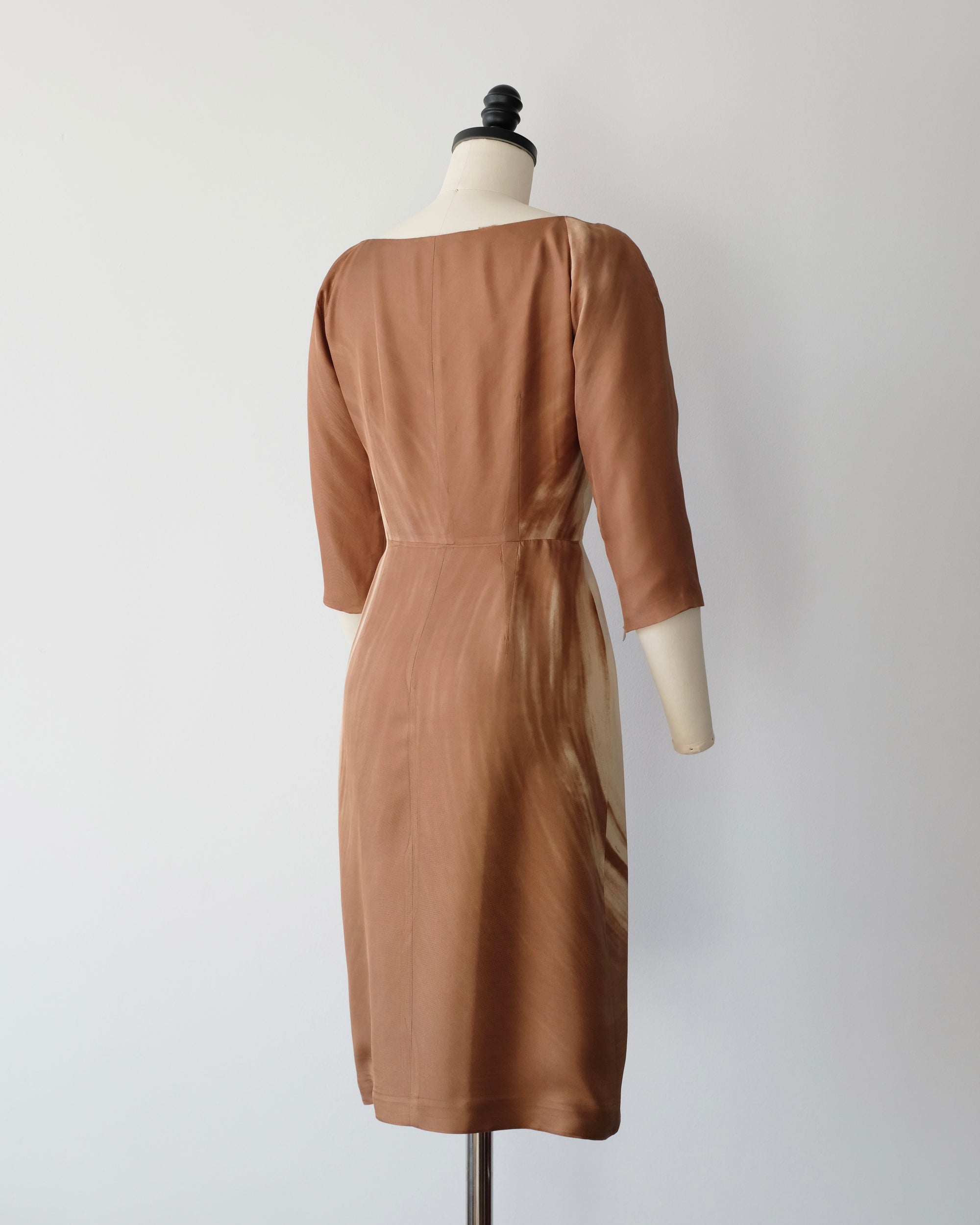 Prada FW2003 Swirl Midi Dress (S)
