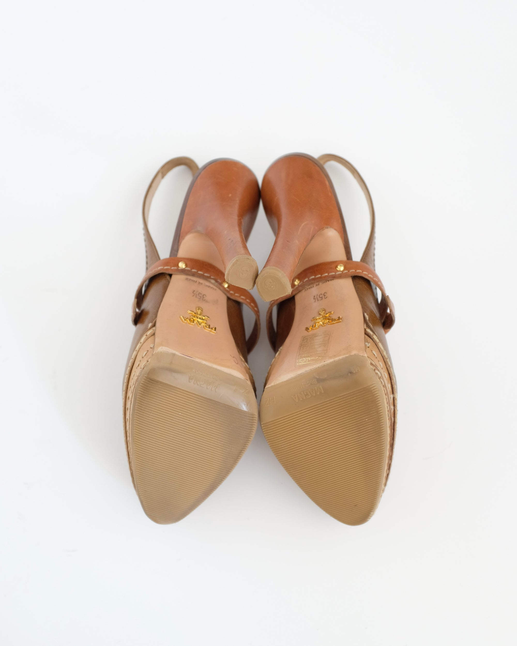 Prada SS2009 Bow Platform Heels (35.5)