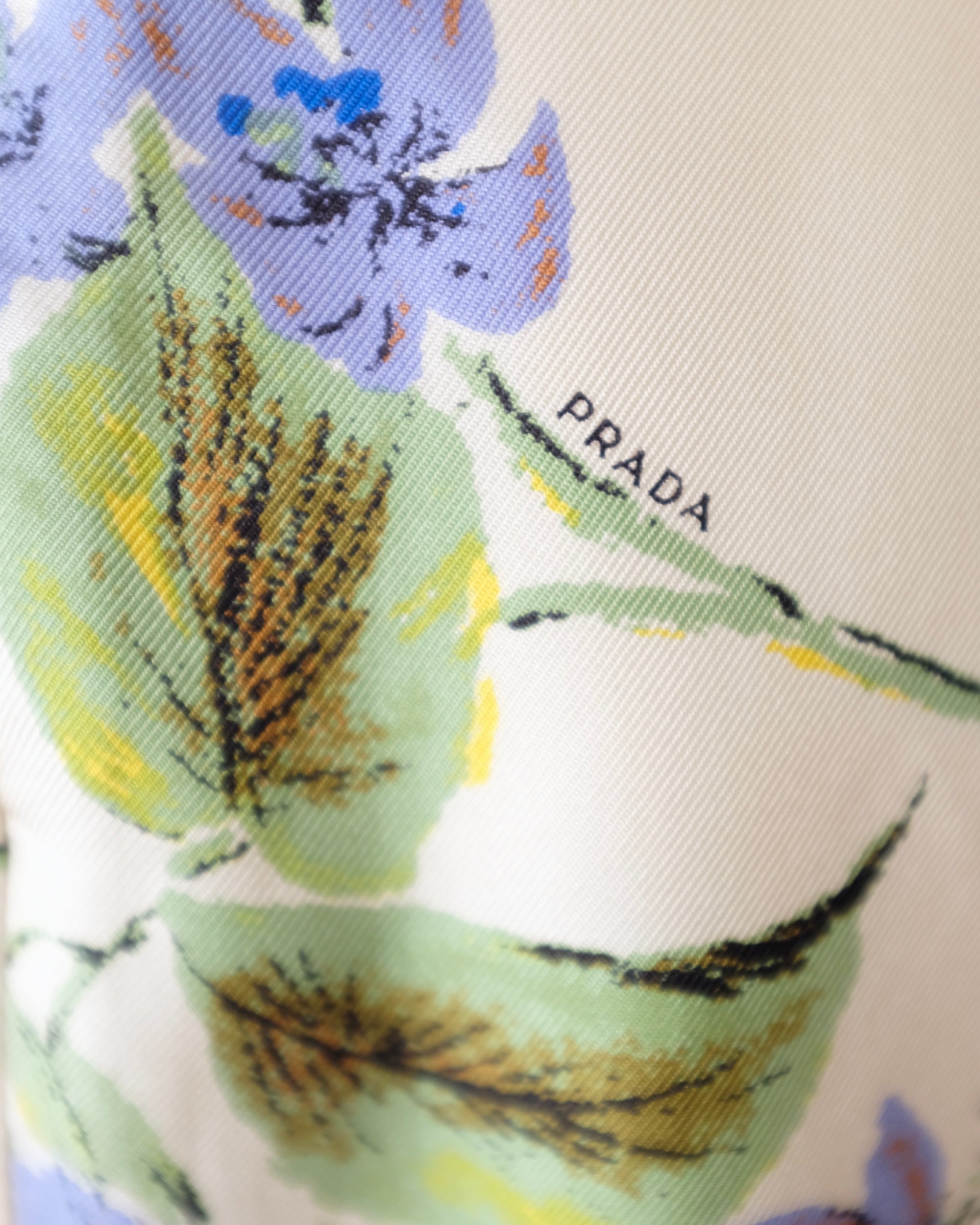 Prada FW2003 Floral Midi Dress (XS)