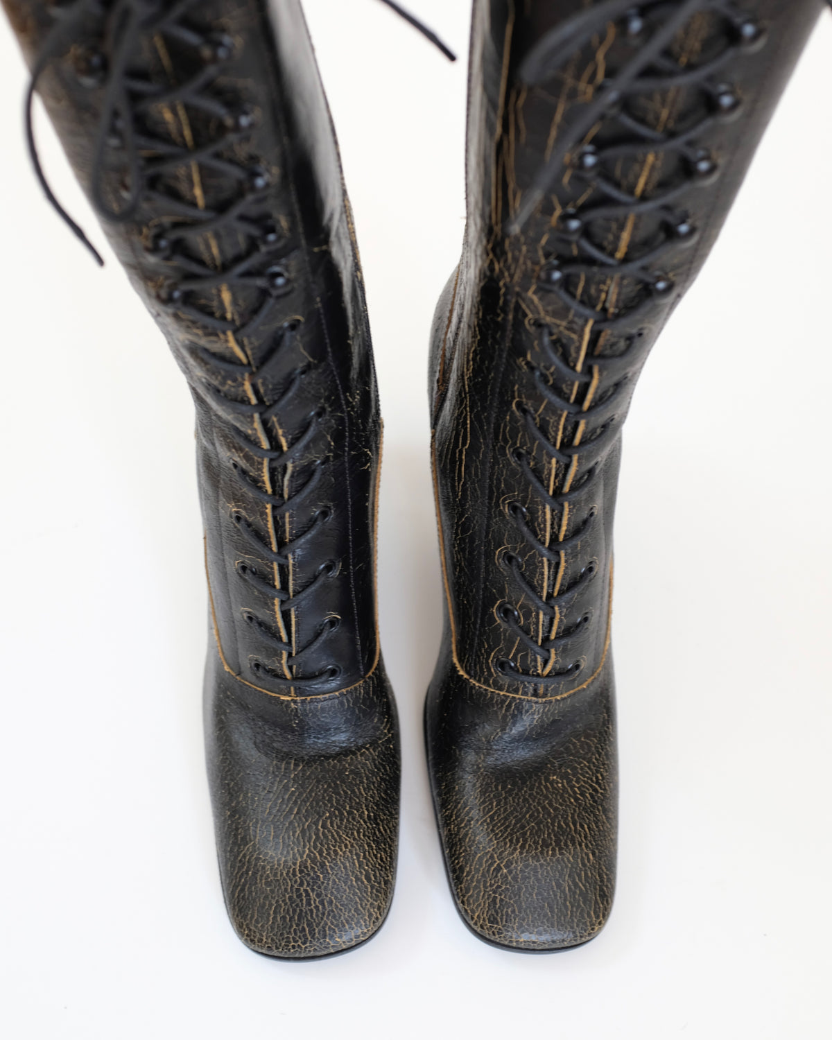 Miu Miu FW2001 Crackle Boots (36)
