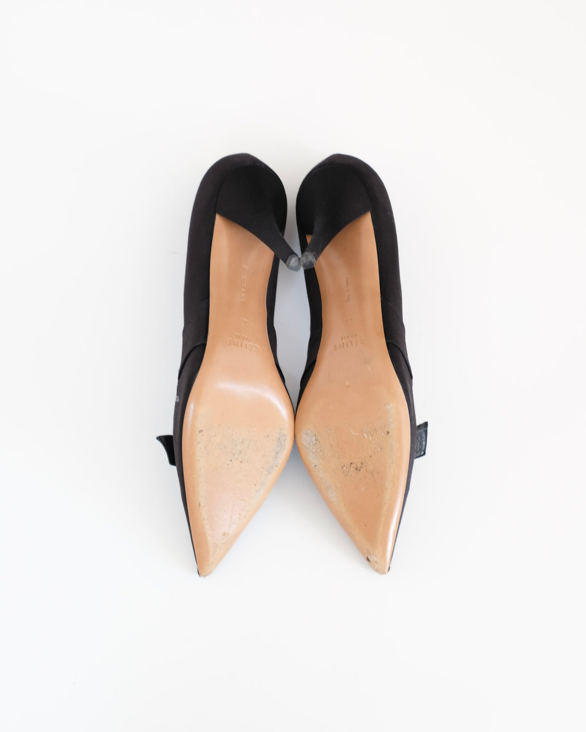Celine by Phoebe Philo Satin Bow Heels (41)