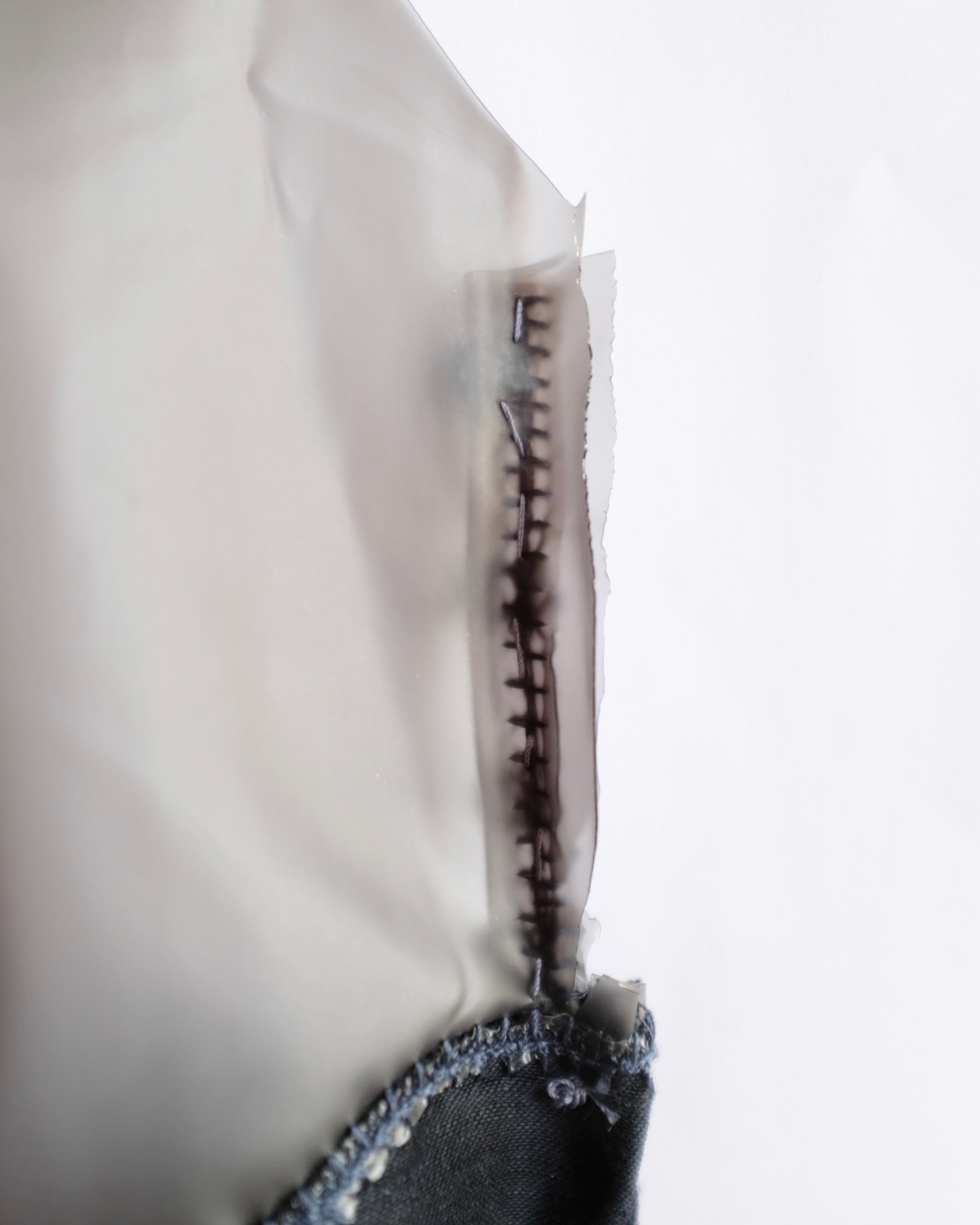 Prada SS1998 Latex Trim Dress (M)