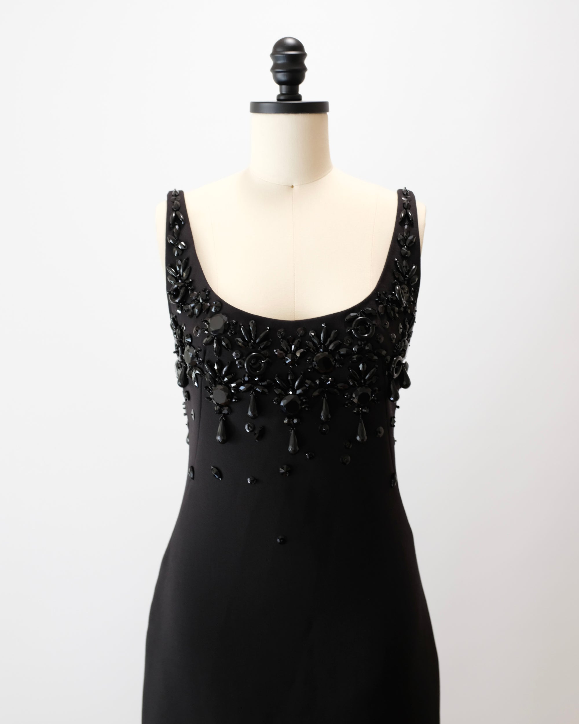 Miu Miu SS2022 Embellished Wool Dress (XS)