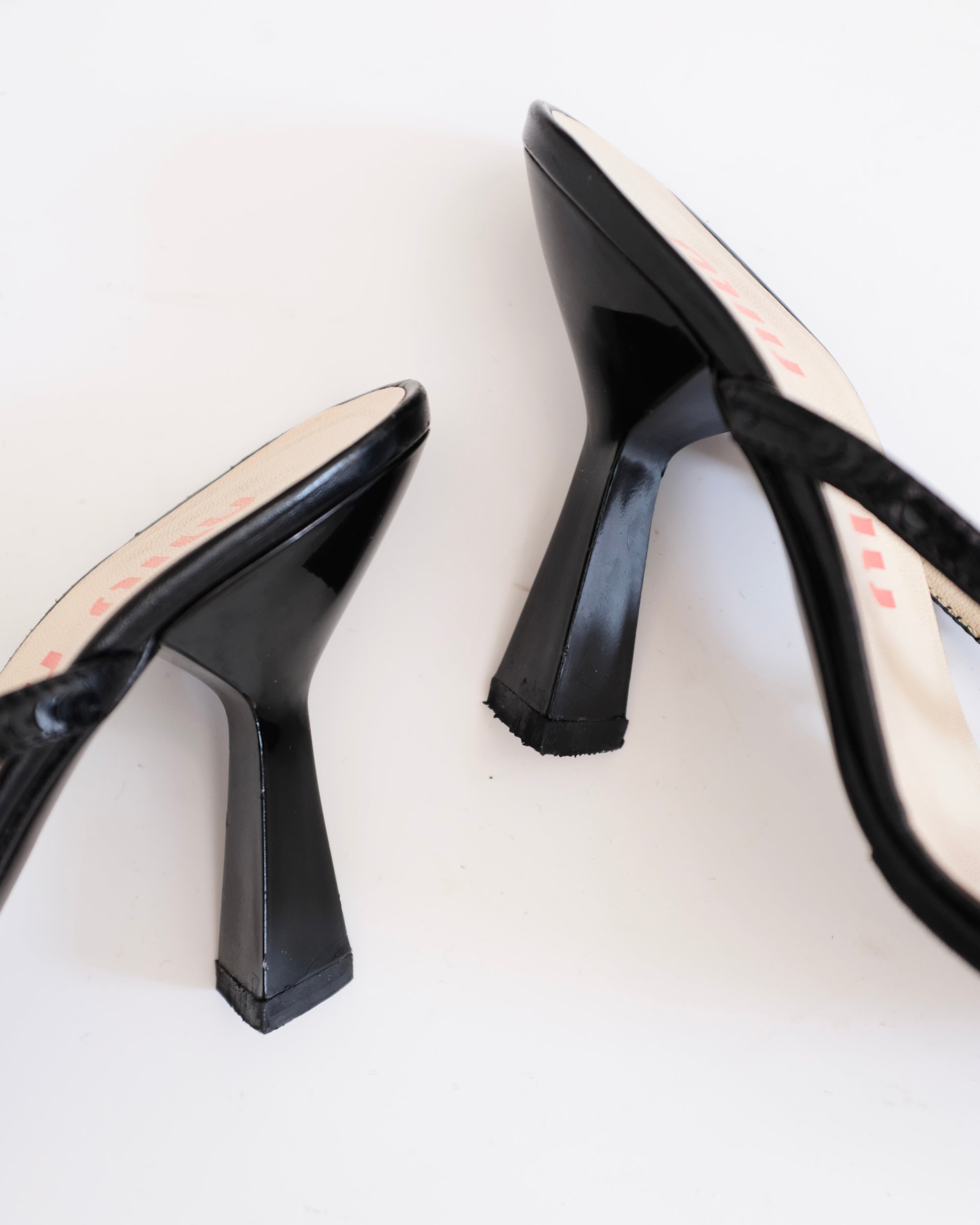 Miu Miu SS1998 Sequin Strap Sandals (36)