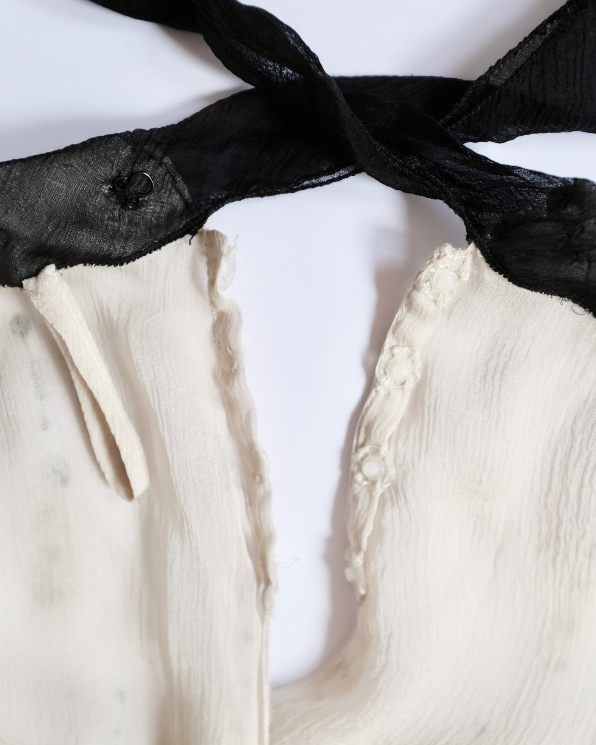 Prada SS2000 Sheer Embellished Lips Skirt (M)