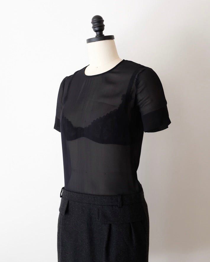 Gucci Pre-Fall 2011 Sheer Mini Dress (XS)