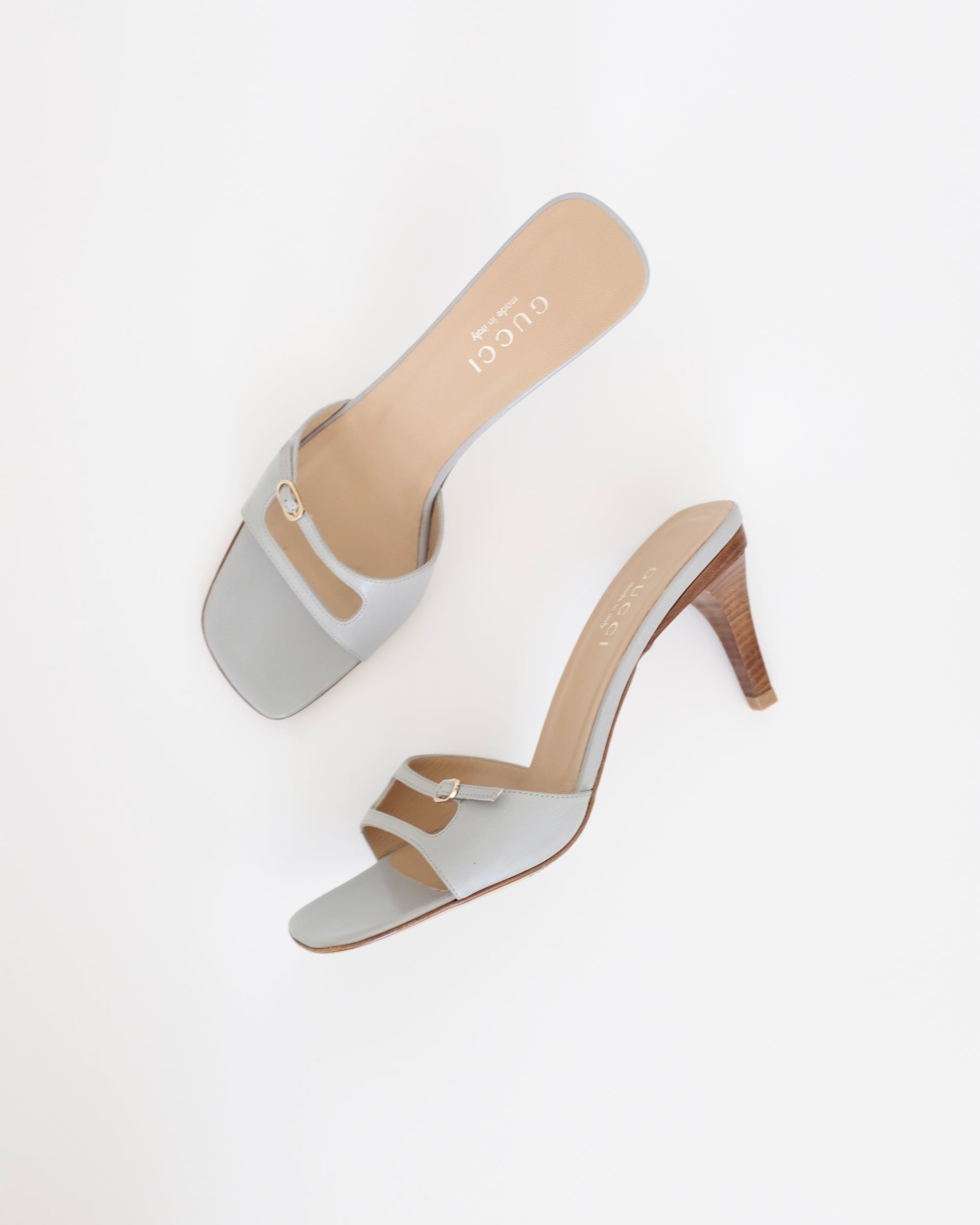Gucci by Tom Ford Double Buckle Sandals (38.5)