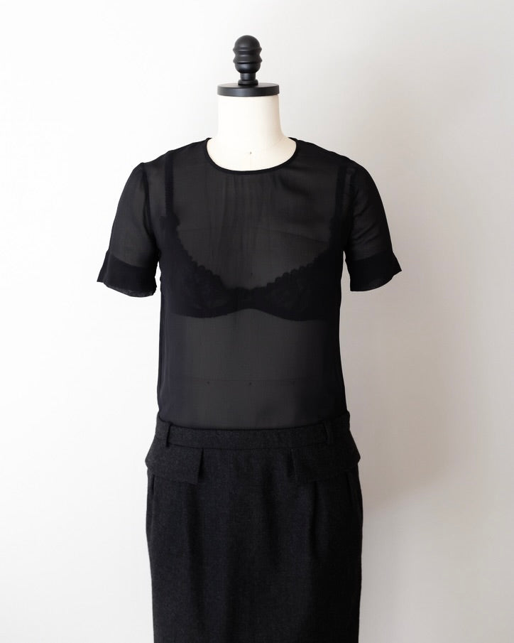 Gucci Pre-Fall 2011 Sheer Mini Dress (XS)
