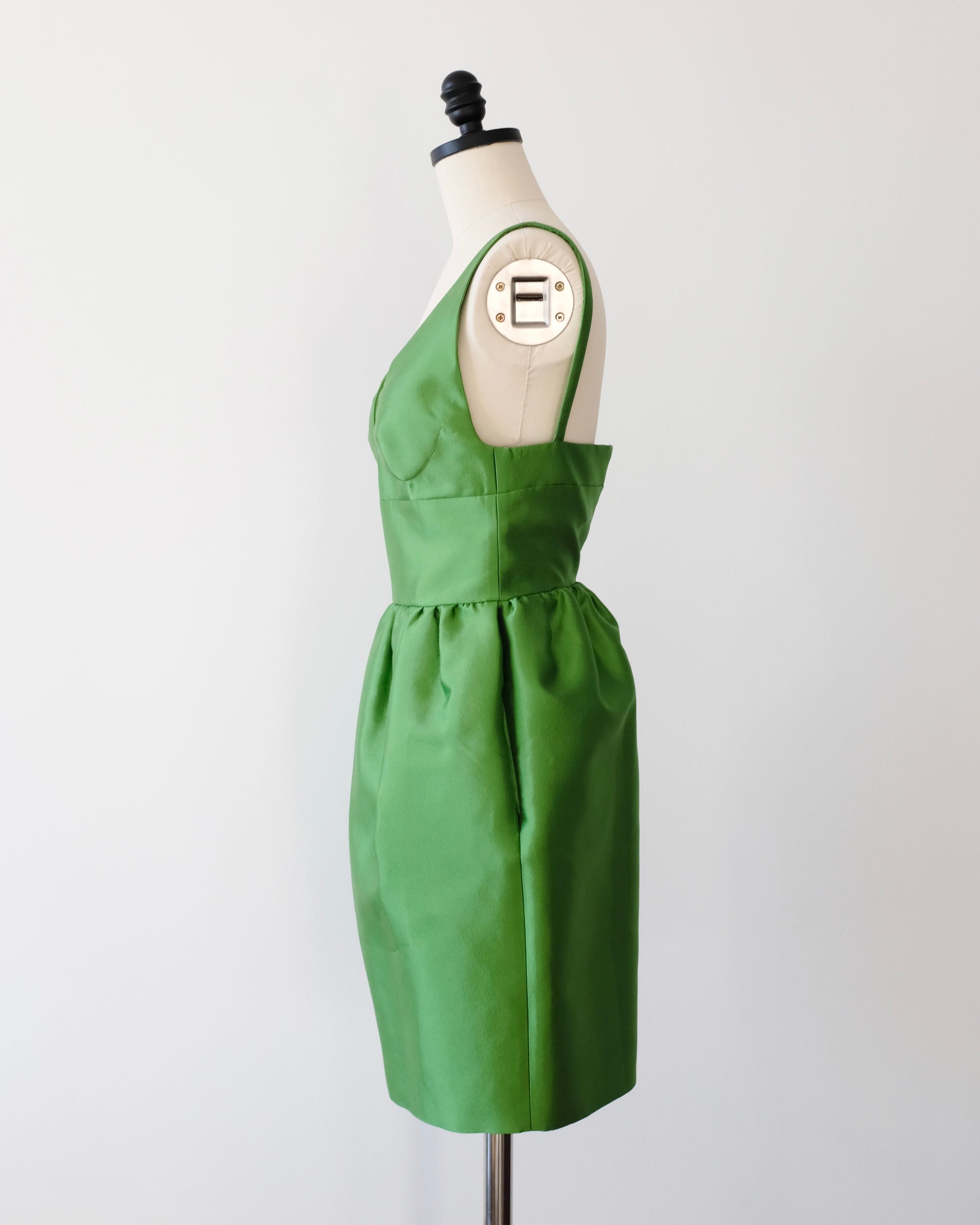 Prada Resort 2022 Green Mini Dress (XS)