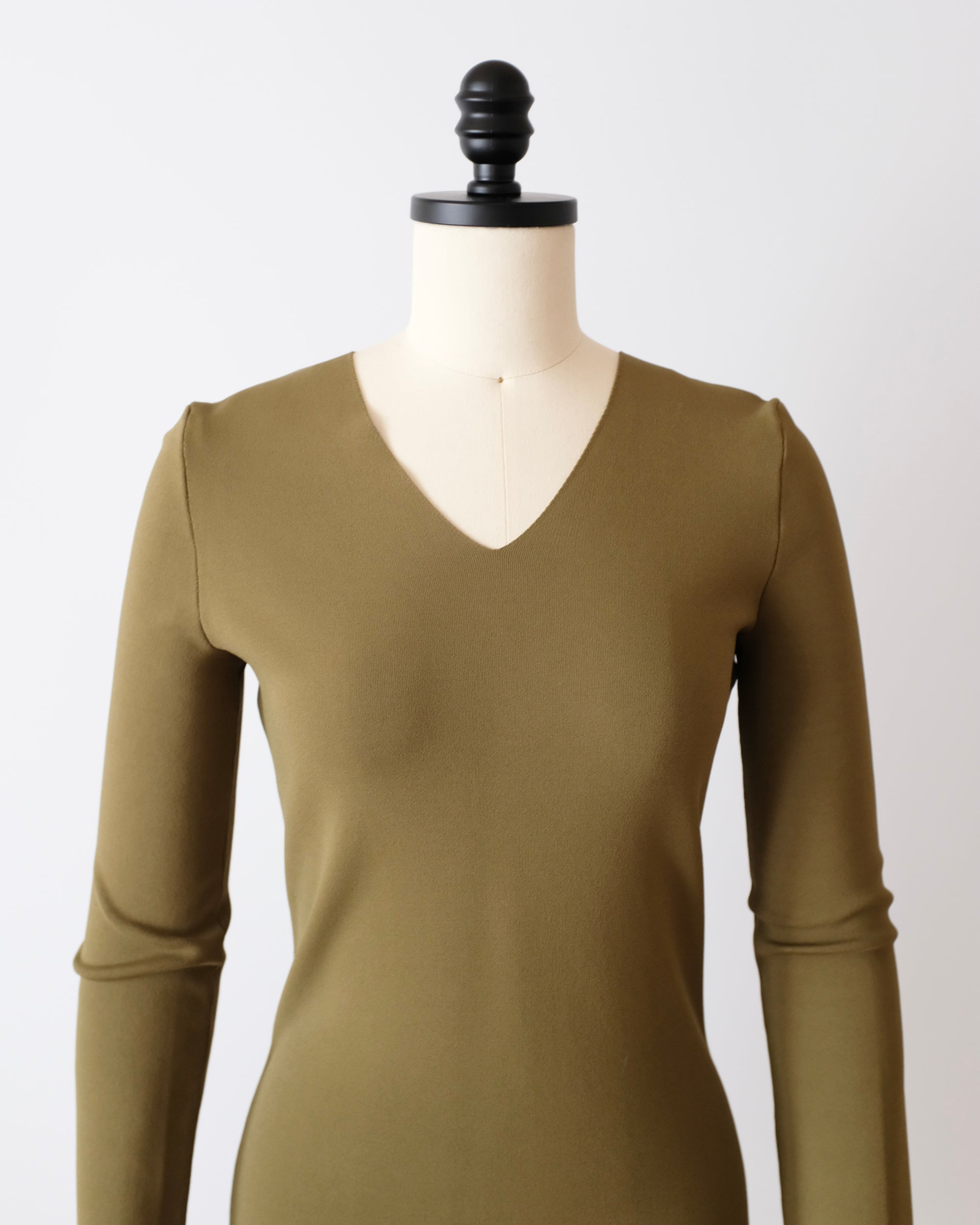 Celine by Phoebe Philo Military Green Mini Dress (S)